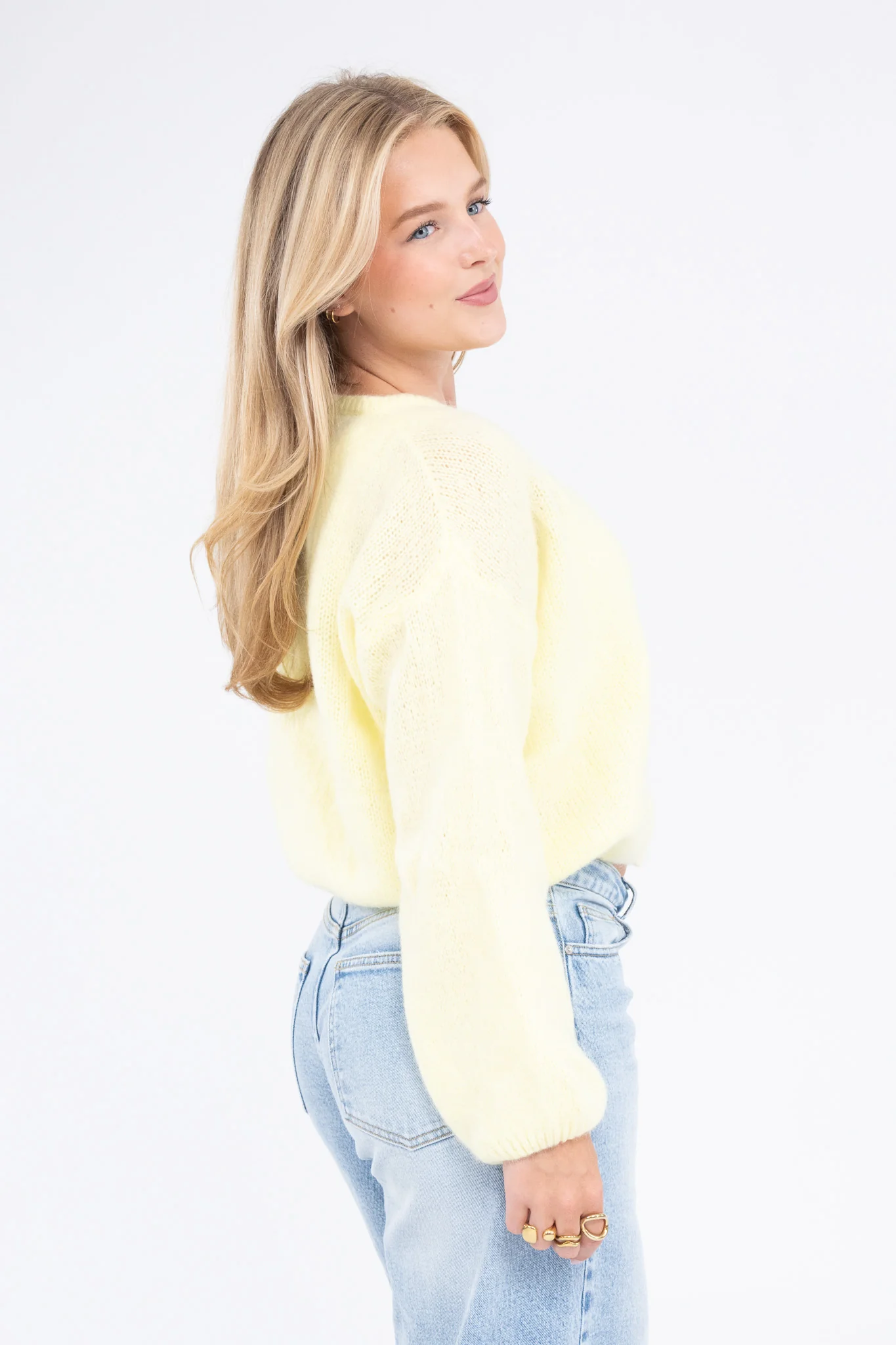 Fluffy Knit Cardigan - Image 12