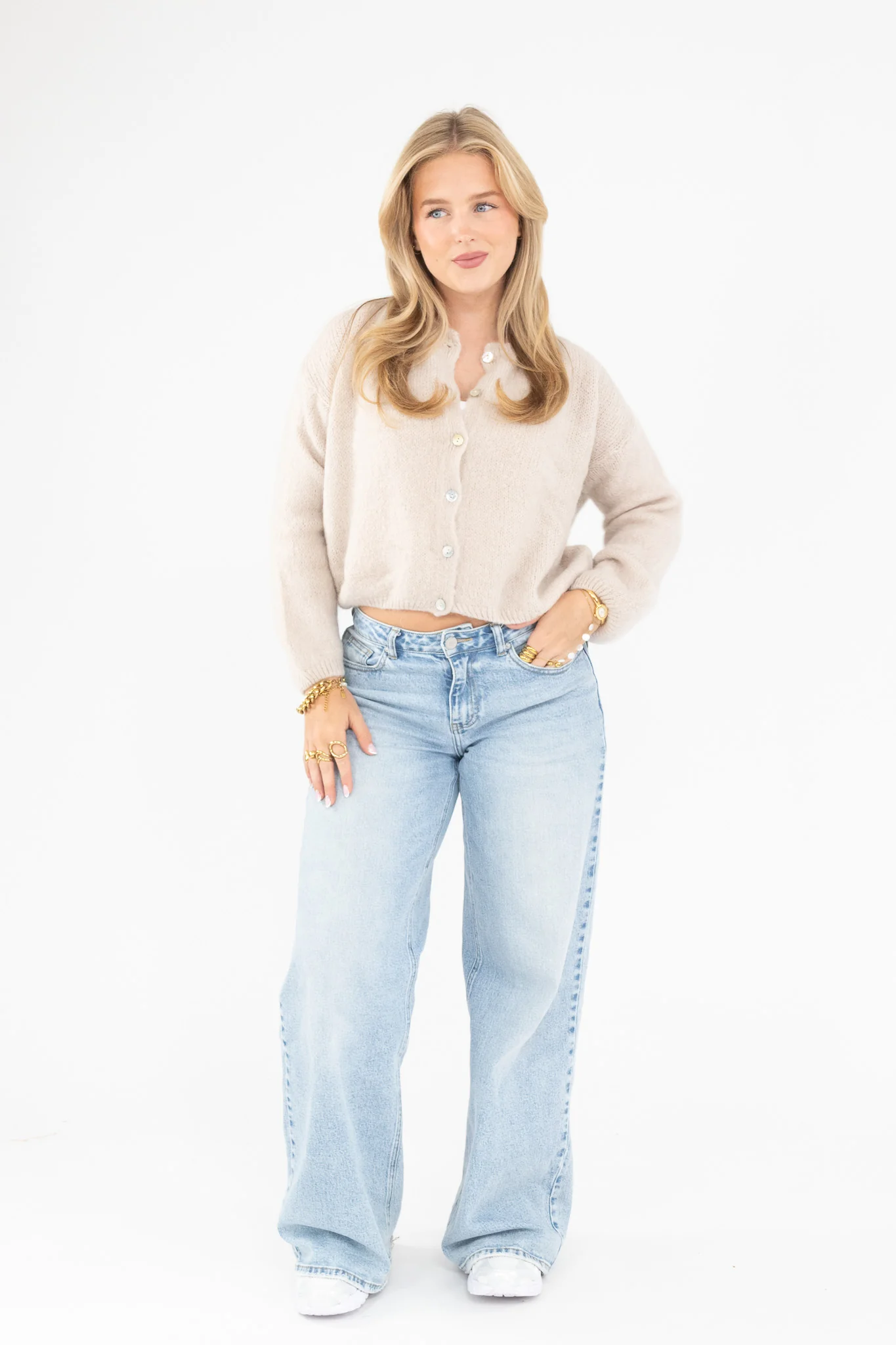 Fluffy Knit Cardigan - Image 18