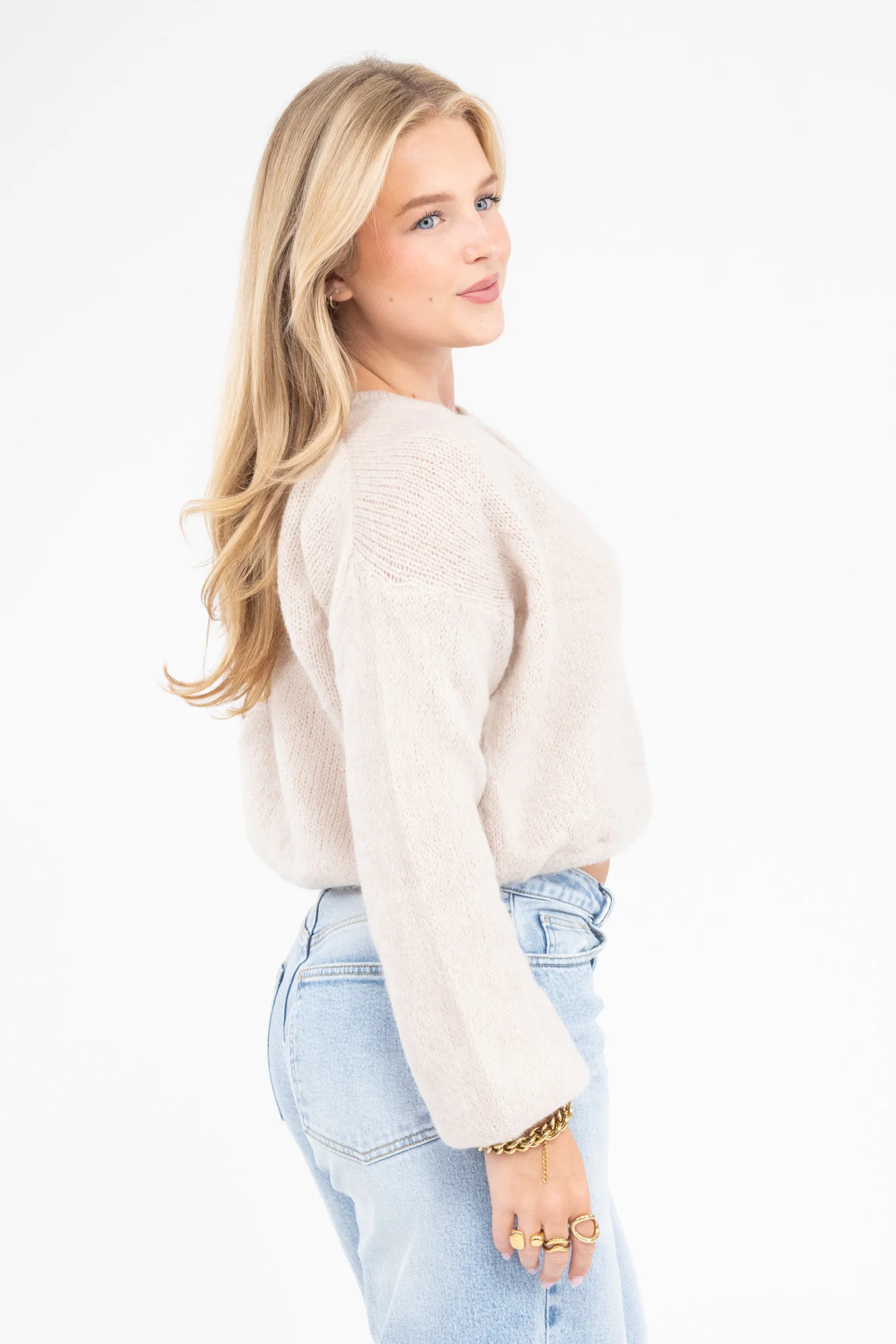 Fluffy Knit Cardigan - Image 19