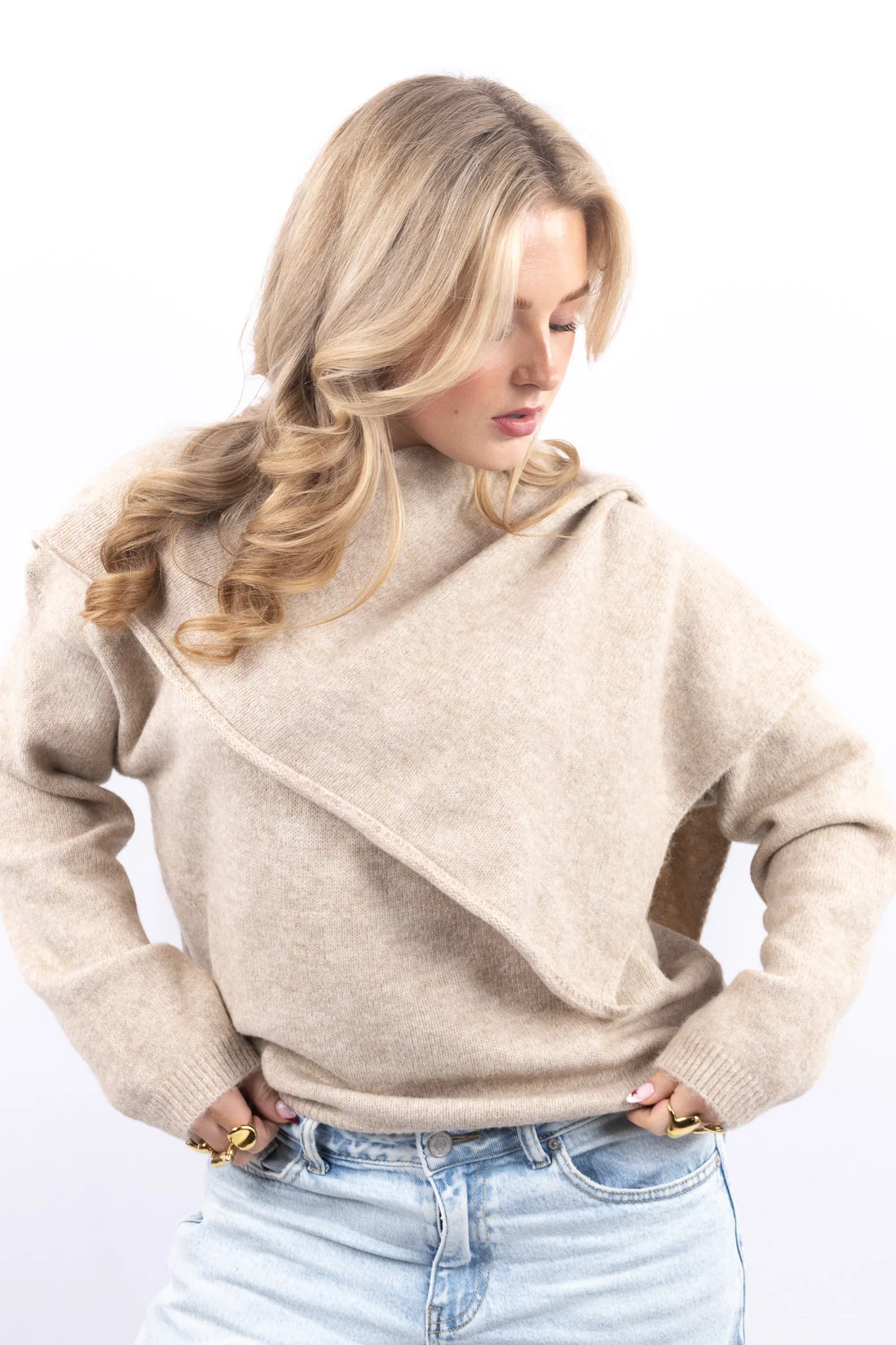 Fold-over Sweater - Image 2
