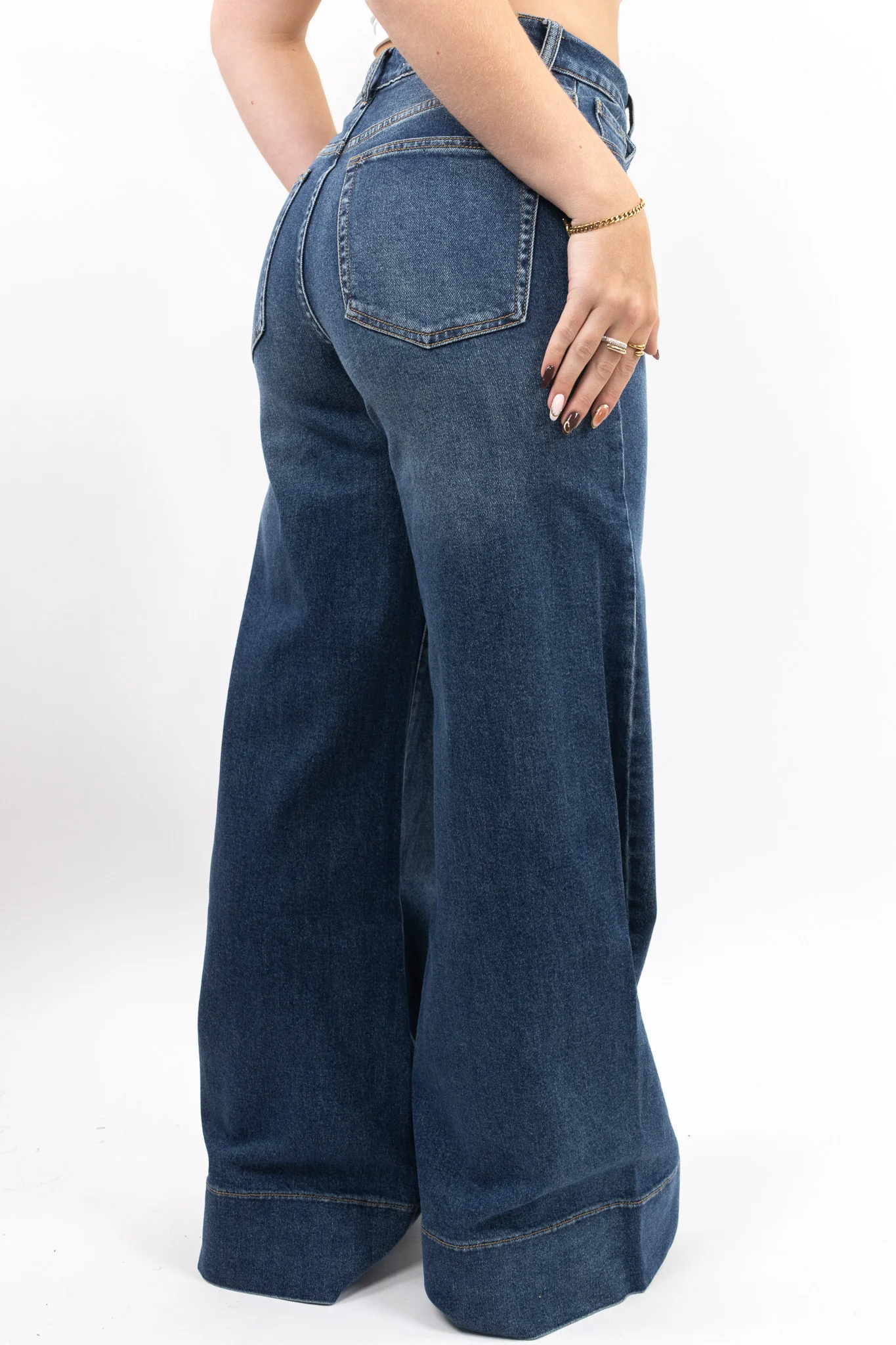 Harper Wide Leg Jeans - Image 10