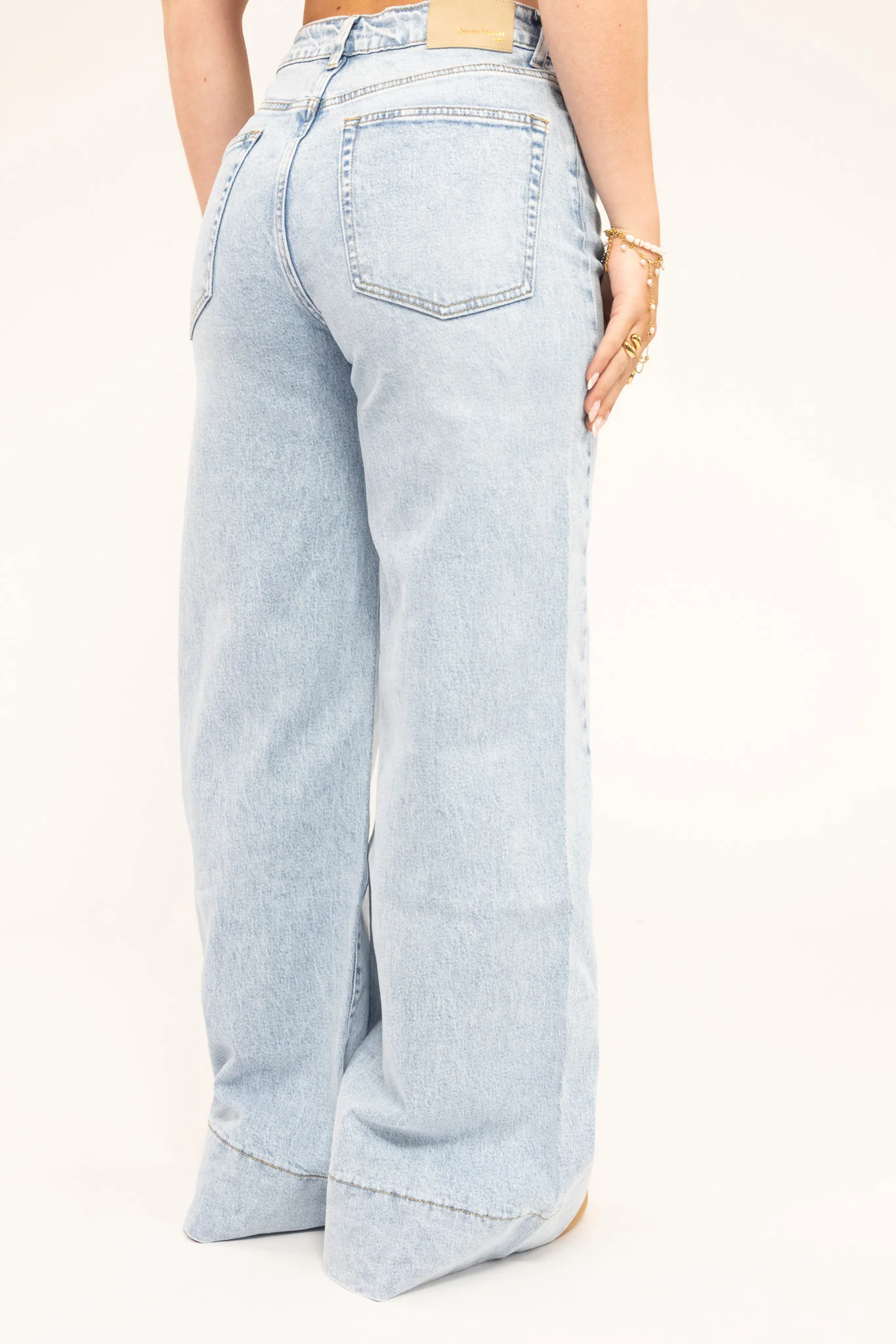 Harper Wide Leg Jeans - Image 3