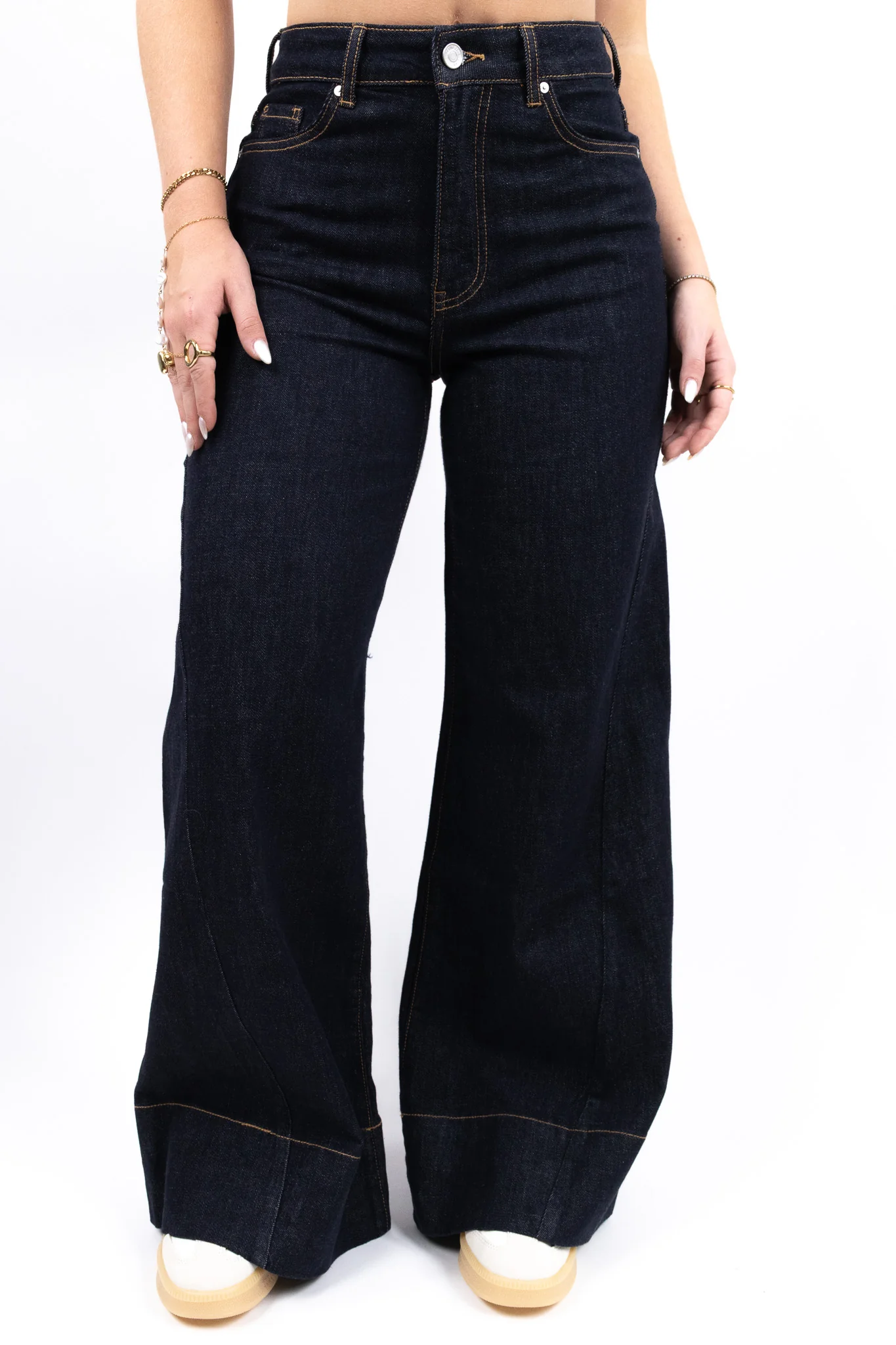 Harper Wide Leg Jeans - Image 6