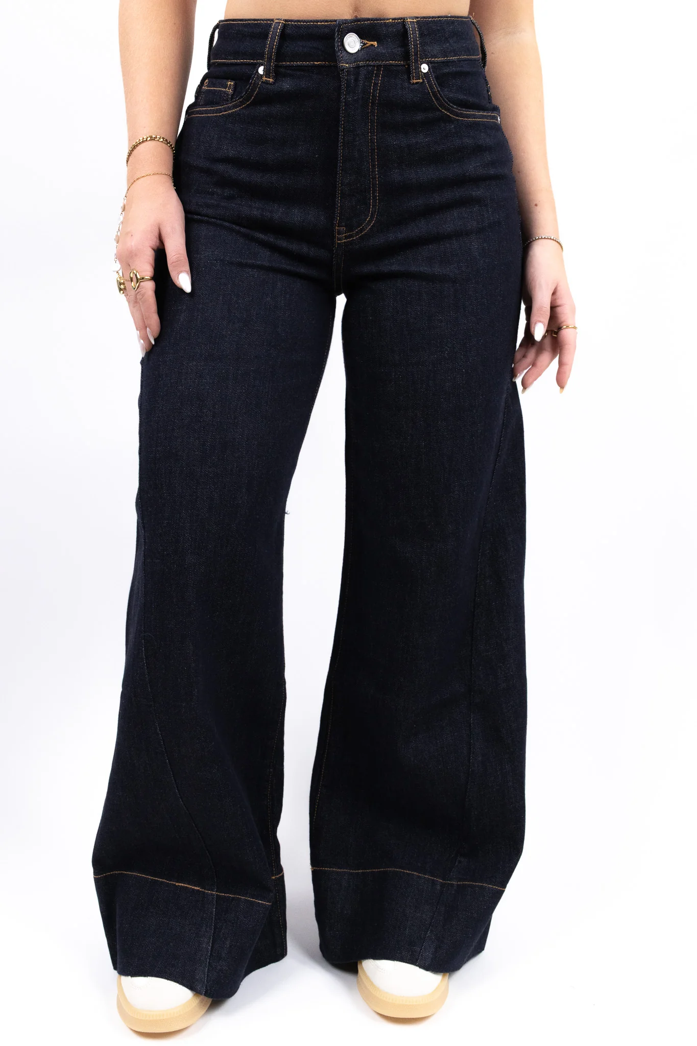 Harper Wide Leg Jeans - Image 8