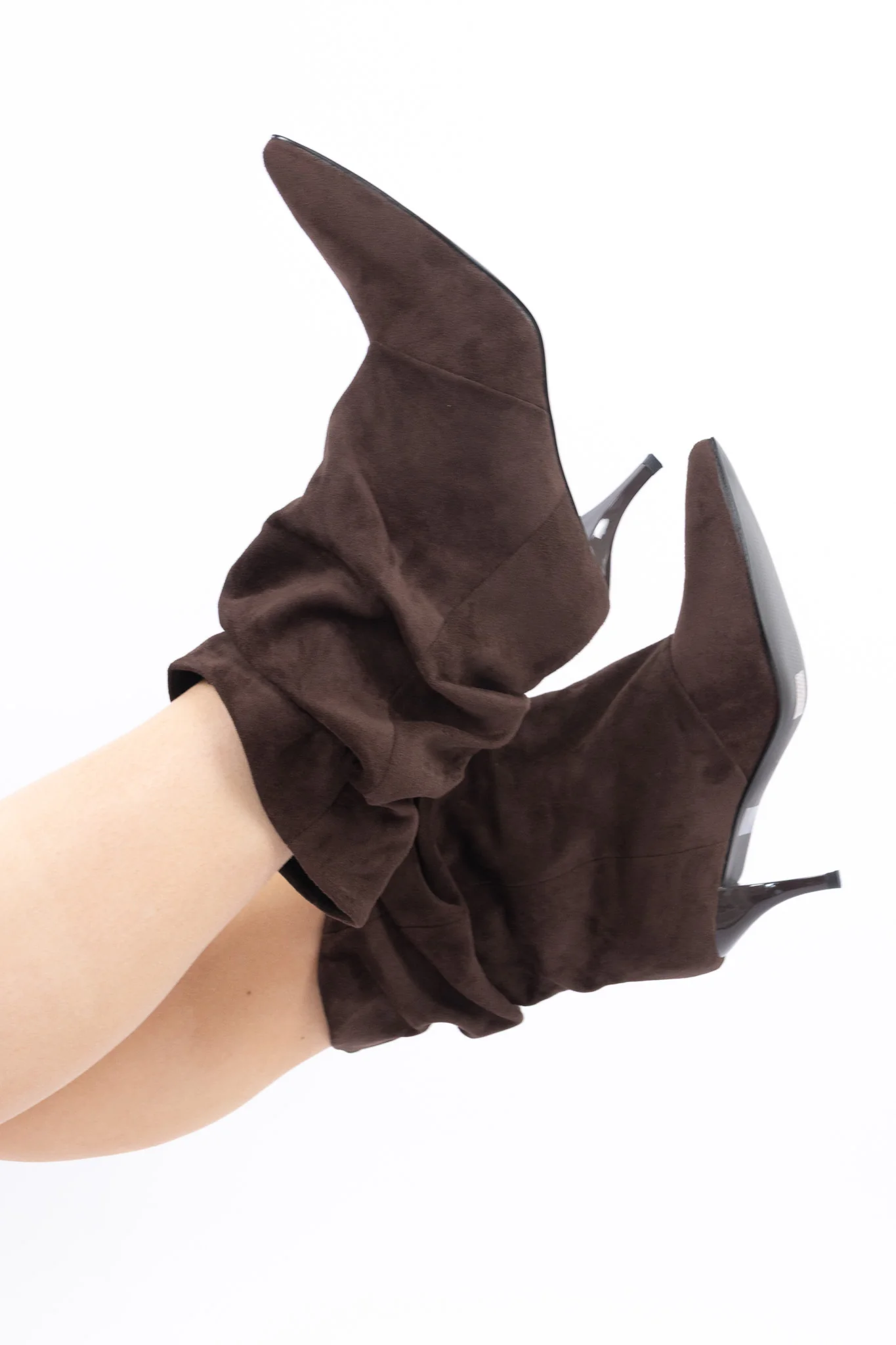 Iconic Suede Slouch Heels - Image 10
