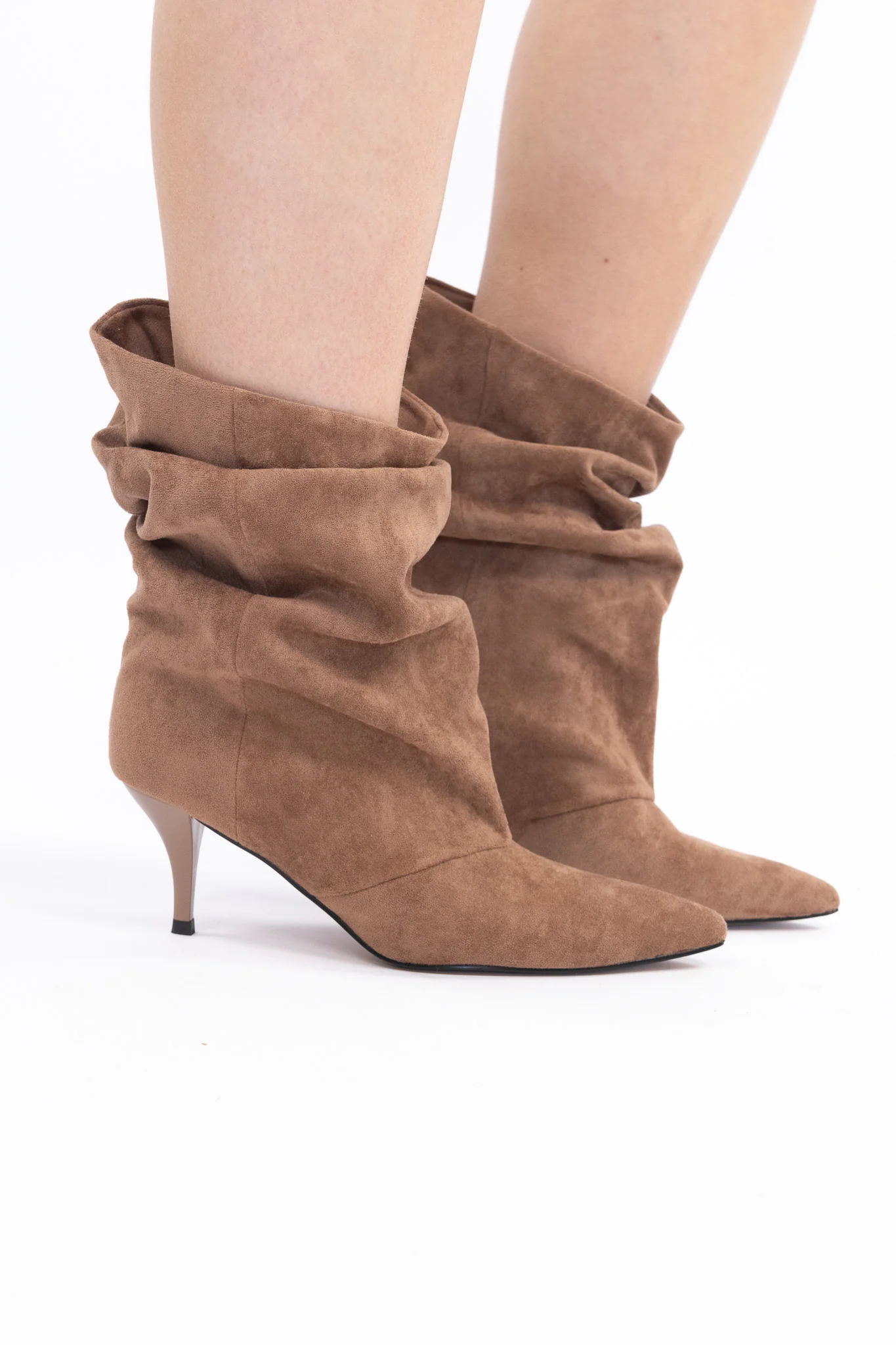Iconic Suede Slouch Heels - Image 8