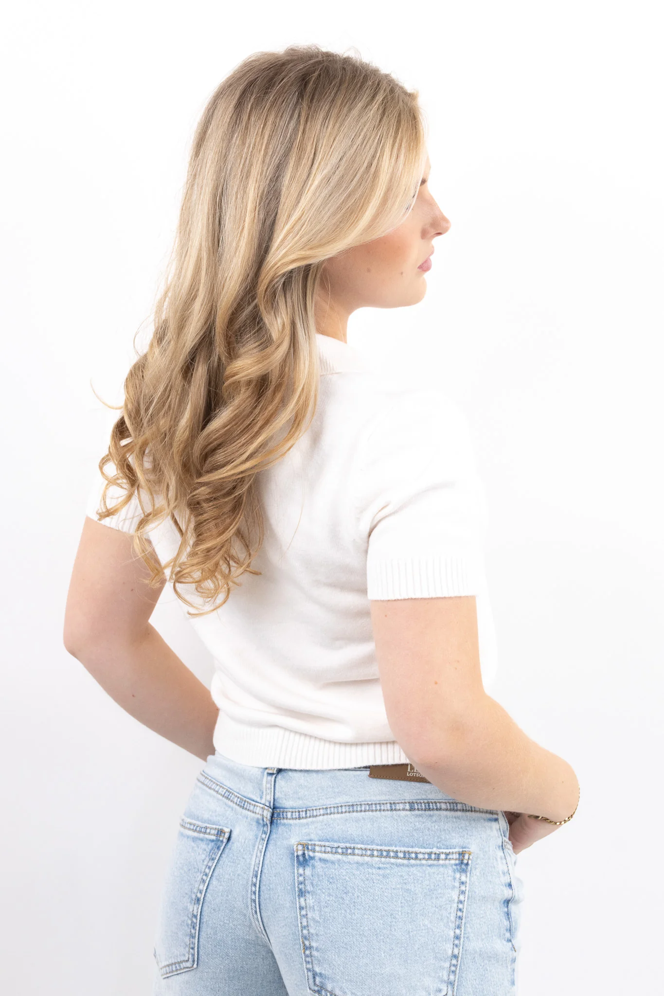 Knit Polo Top - Image 10