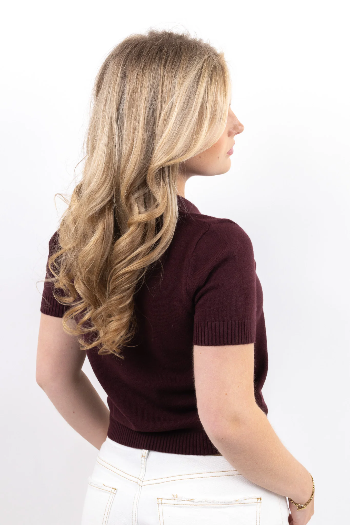 Knit Polo Top - Image 4