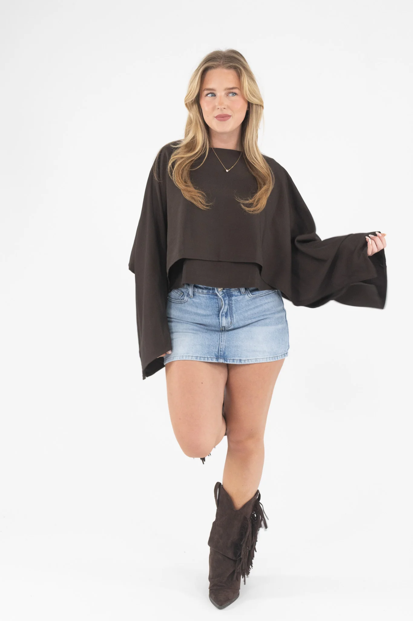Layered Long Sleeve Top