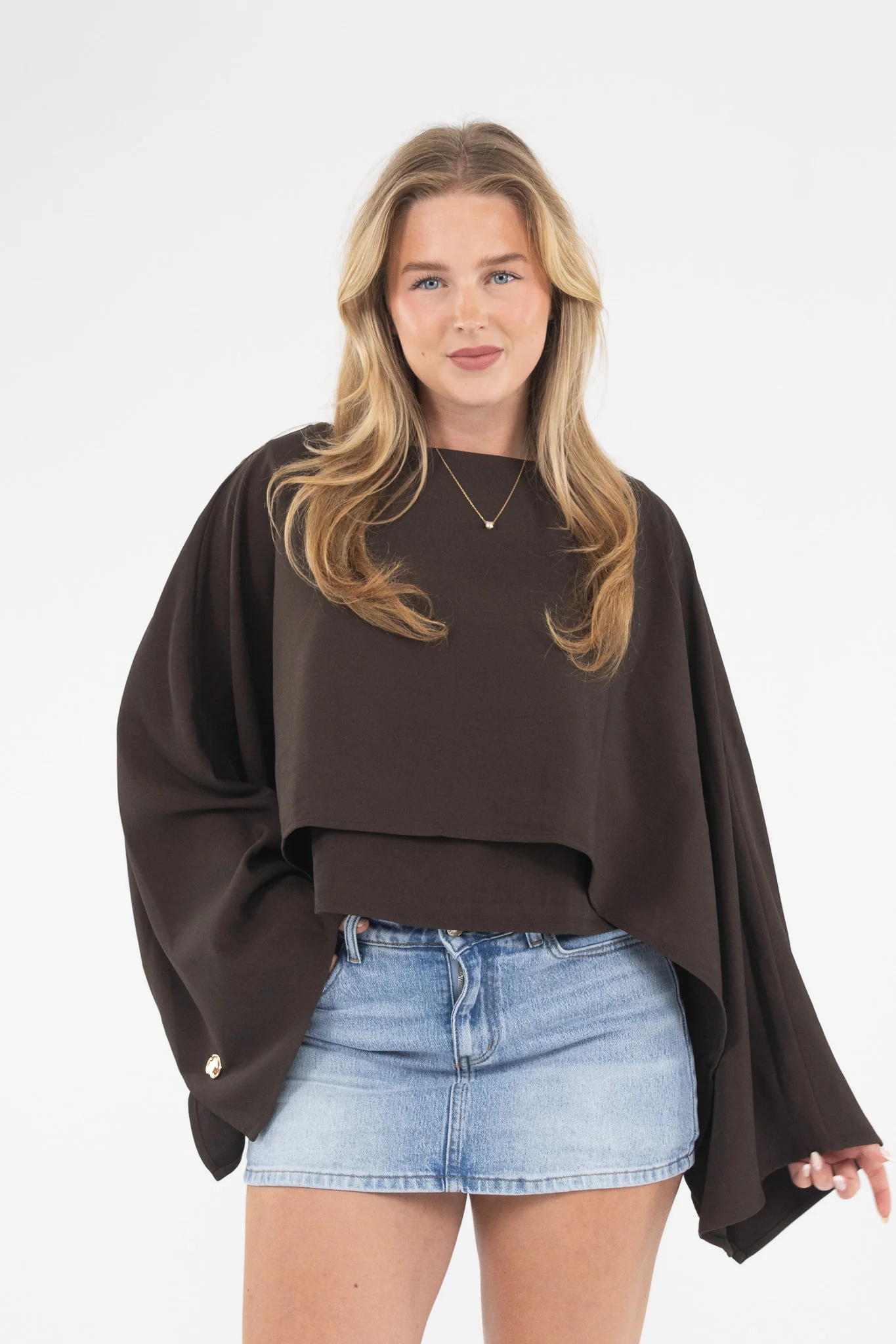 Layered Long Sleeve Top - Image 2