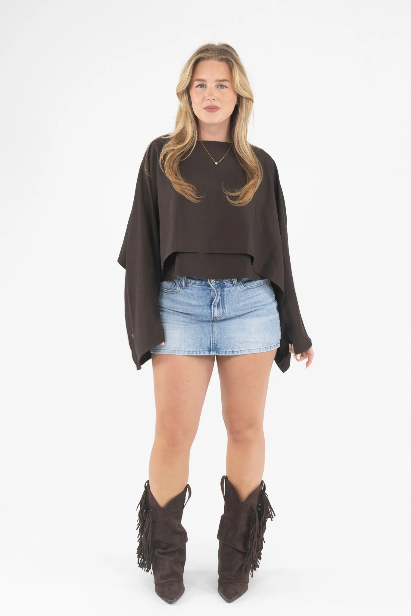 Layered Long Sleeve Top - Image 4