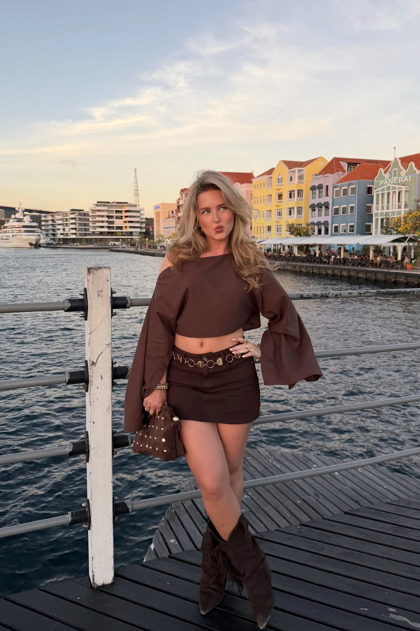 Leah Basic Denim Skort - Image 26