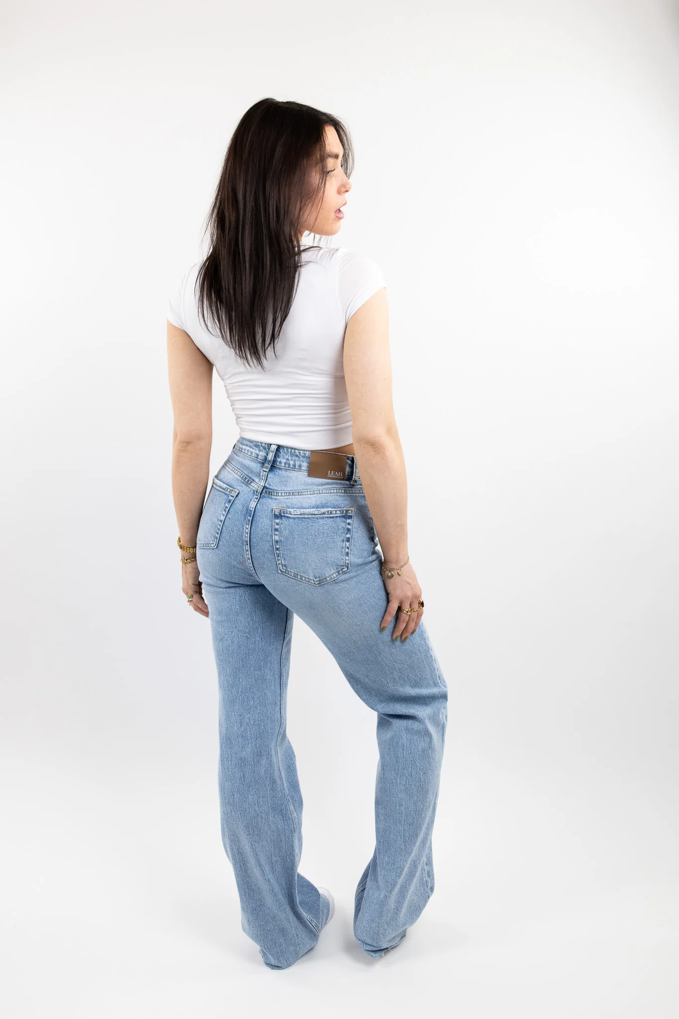Leah wide leg jeans tall - stretch - Image 7