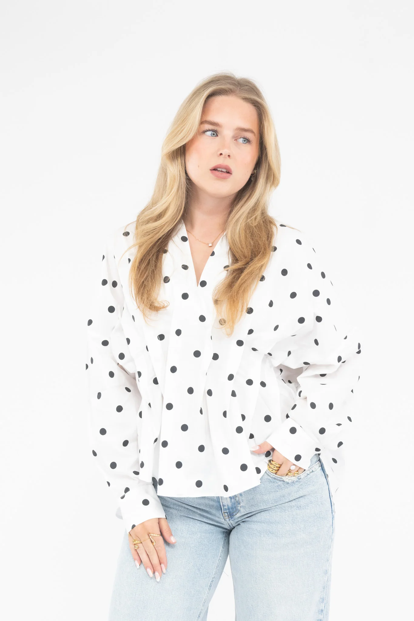 Lily Dot Blouse - Image 2