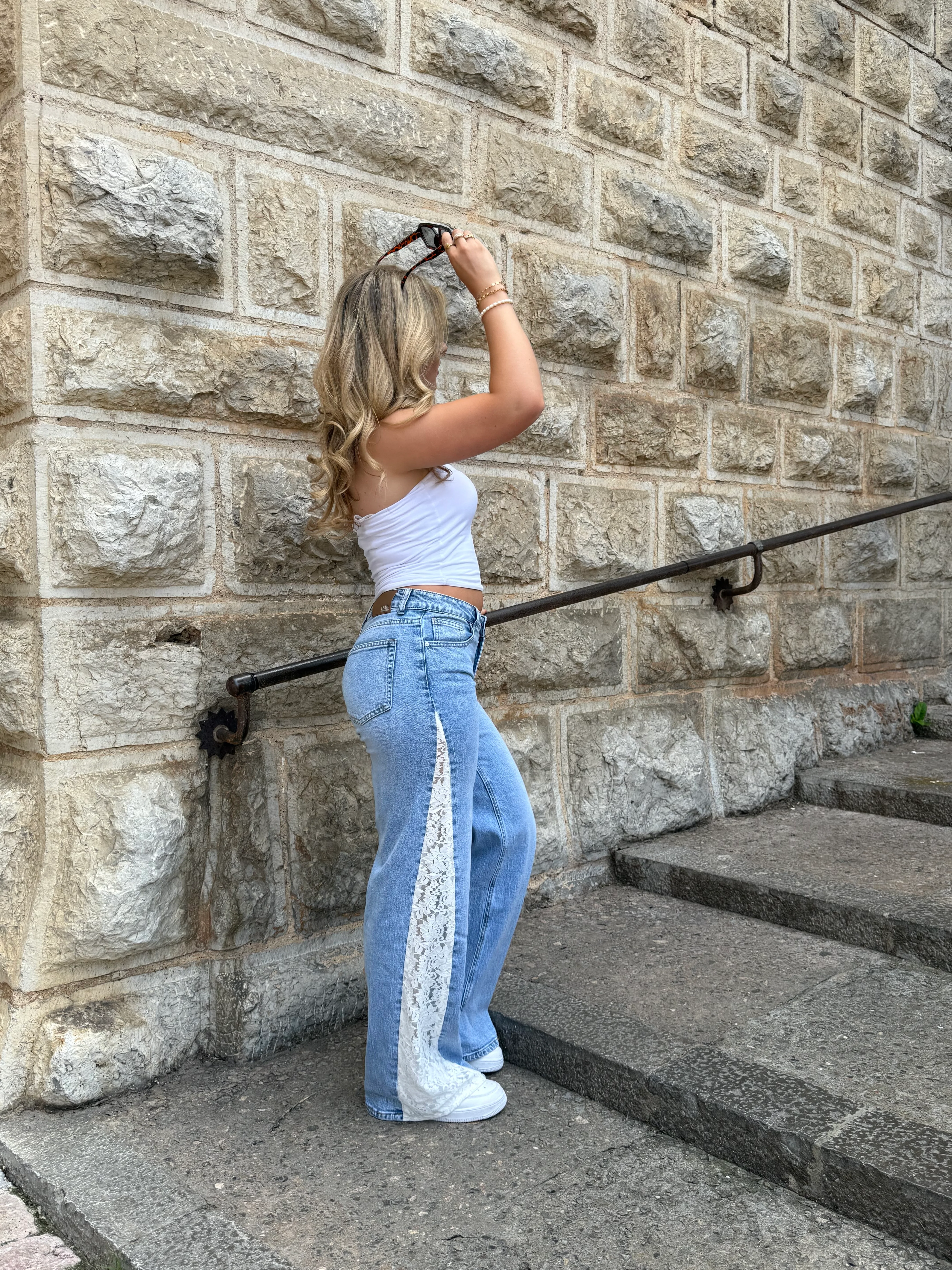 Lily lace jeans - Image 5