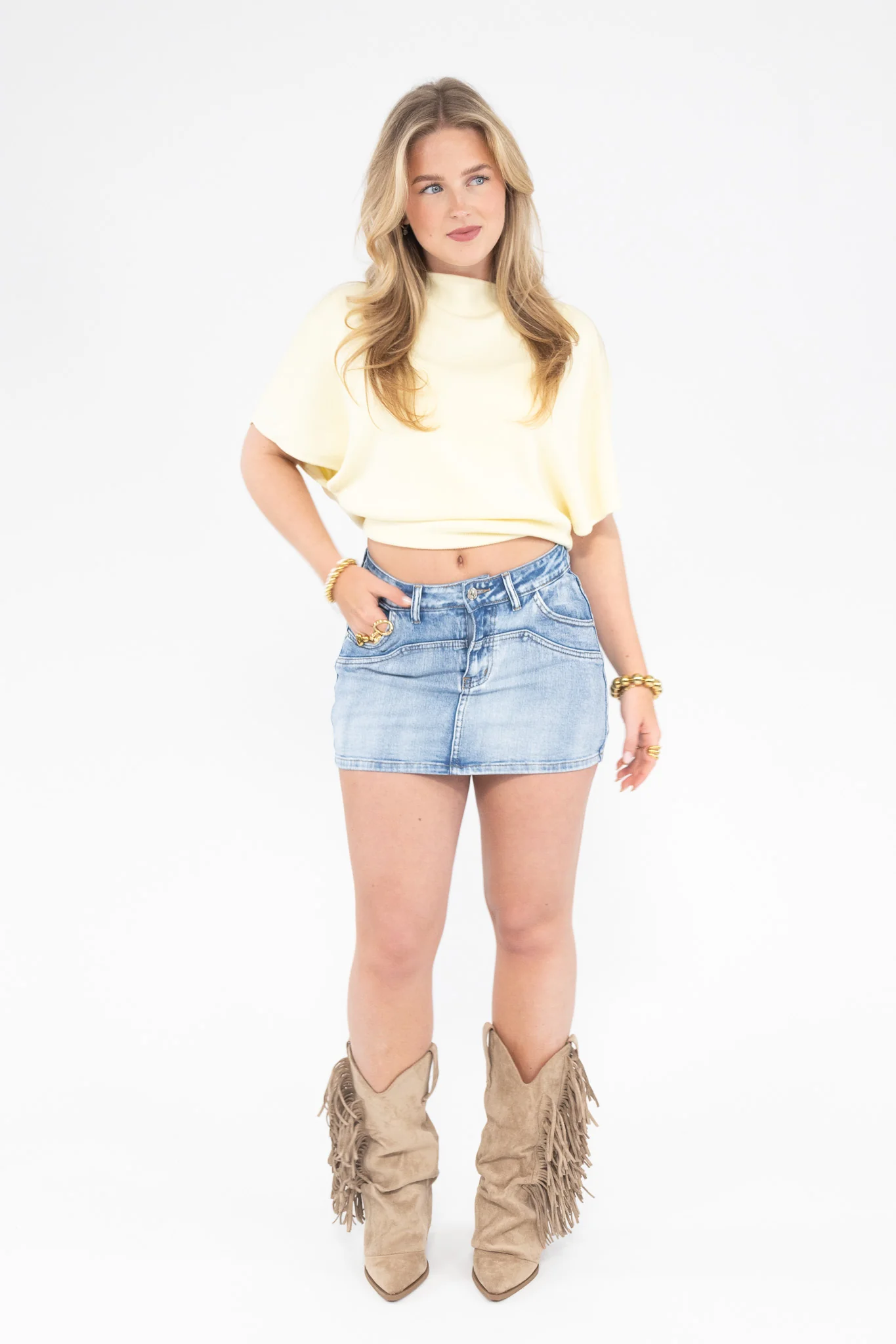 Liv Denim Skort - Image 5