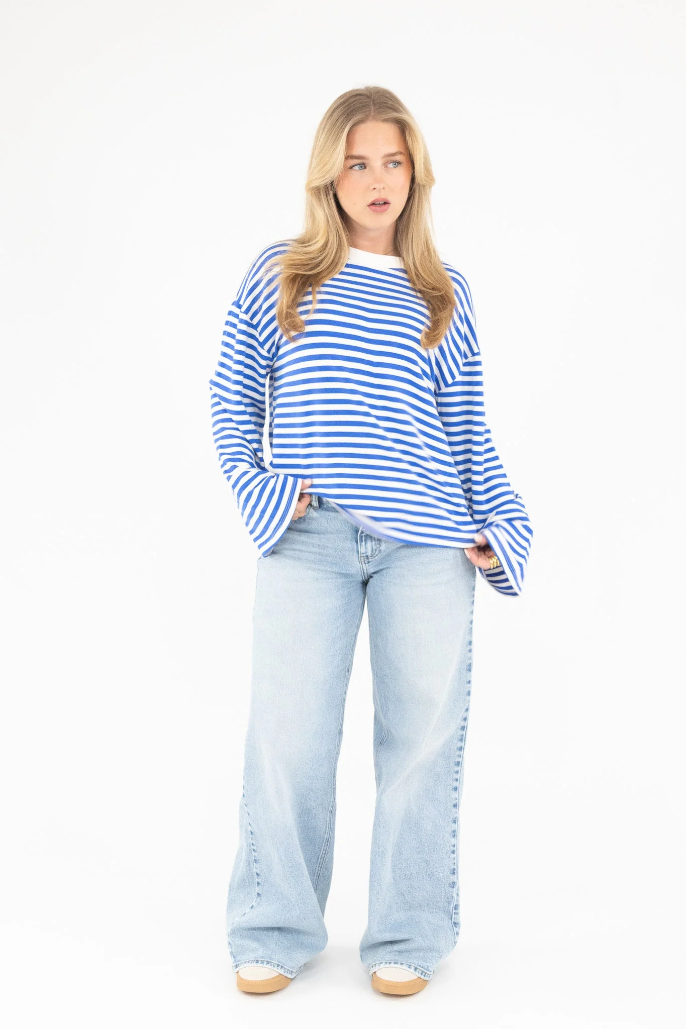Long Sleeve Striped Tee