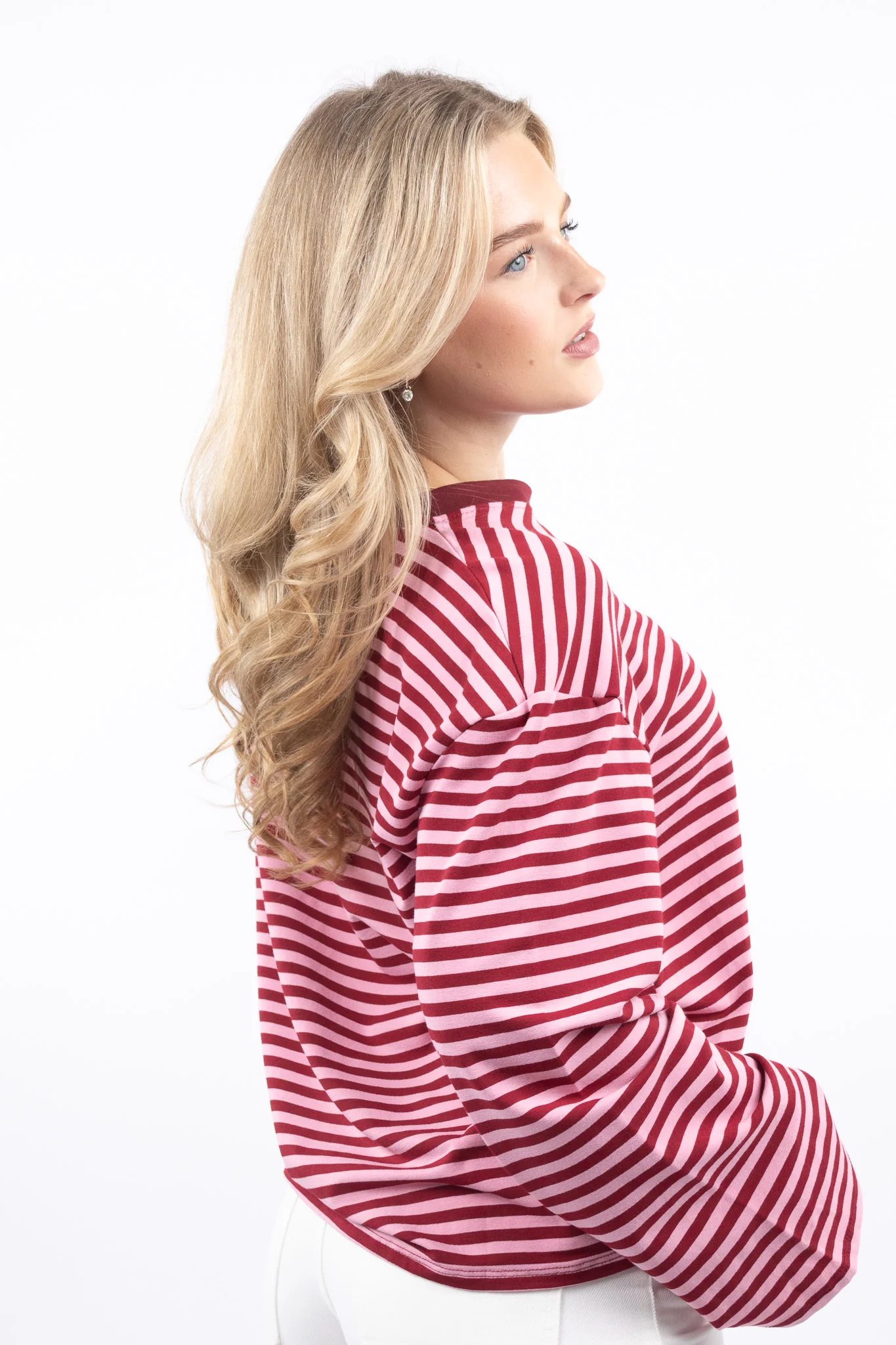 Long Sleeve Striped Tee - Image 6