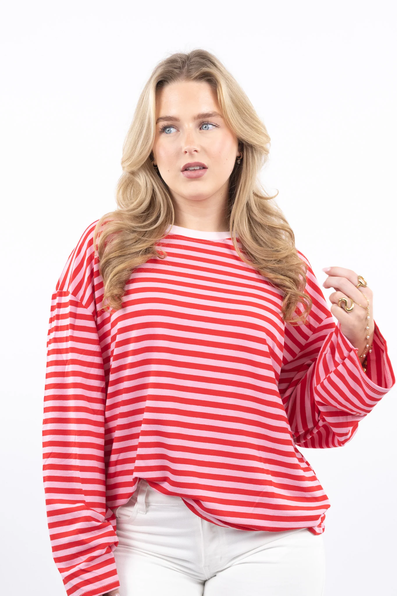 Long Sleeve Striped Tee - Image 7