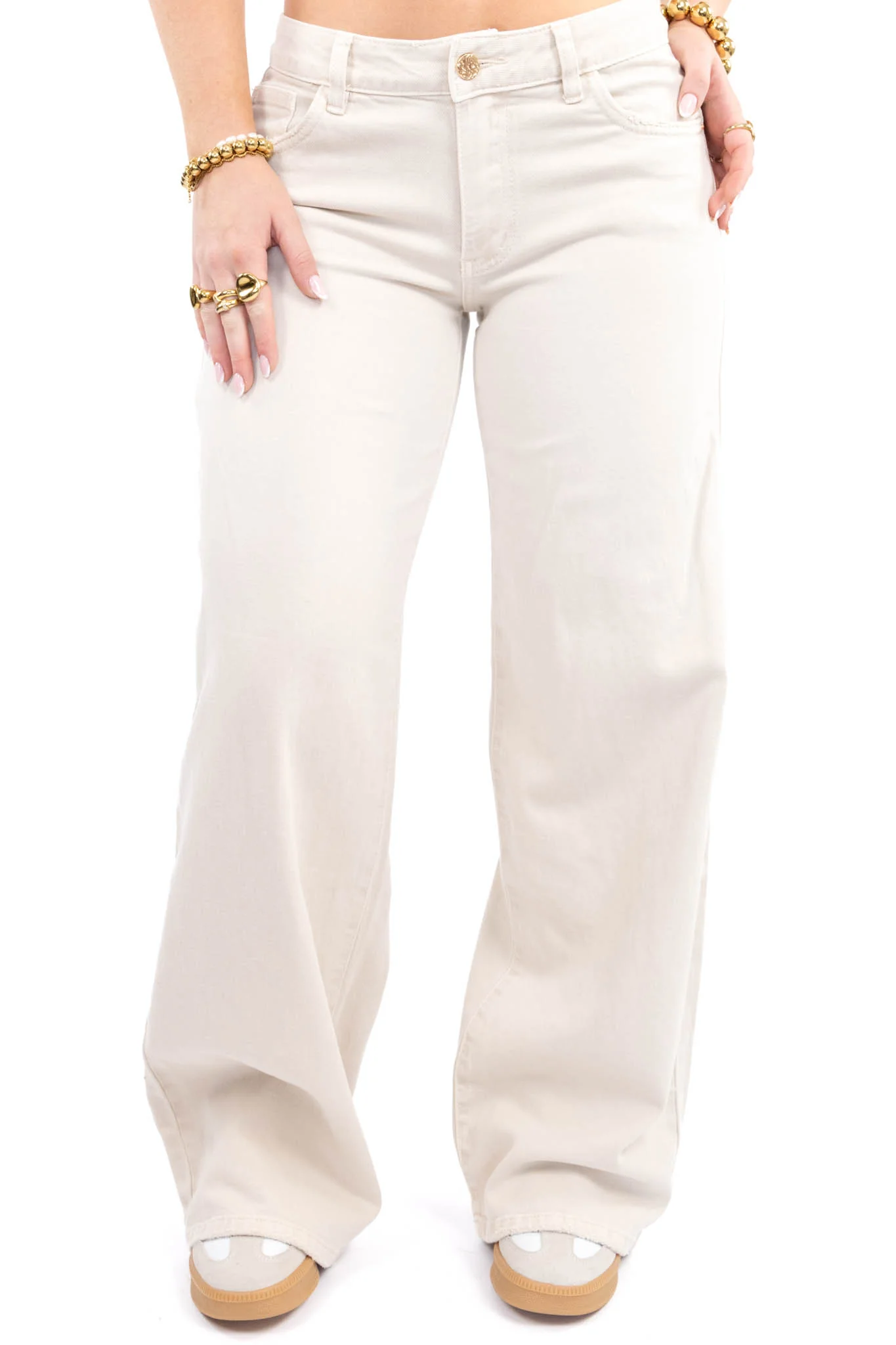 Low Waist Wide Leg Jeans - Image 10