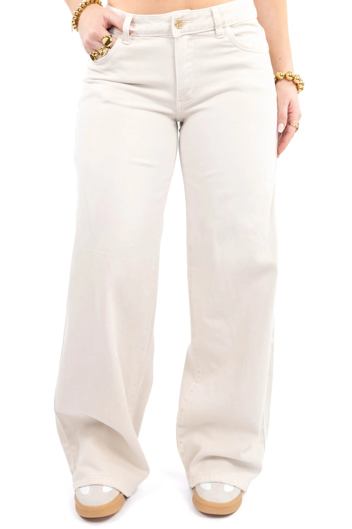 Low Waist Wide Leg Jeans - Image 11