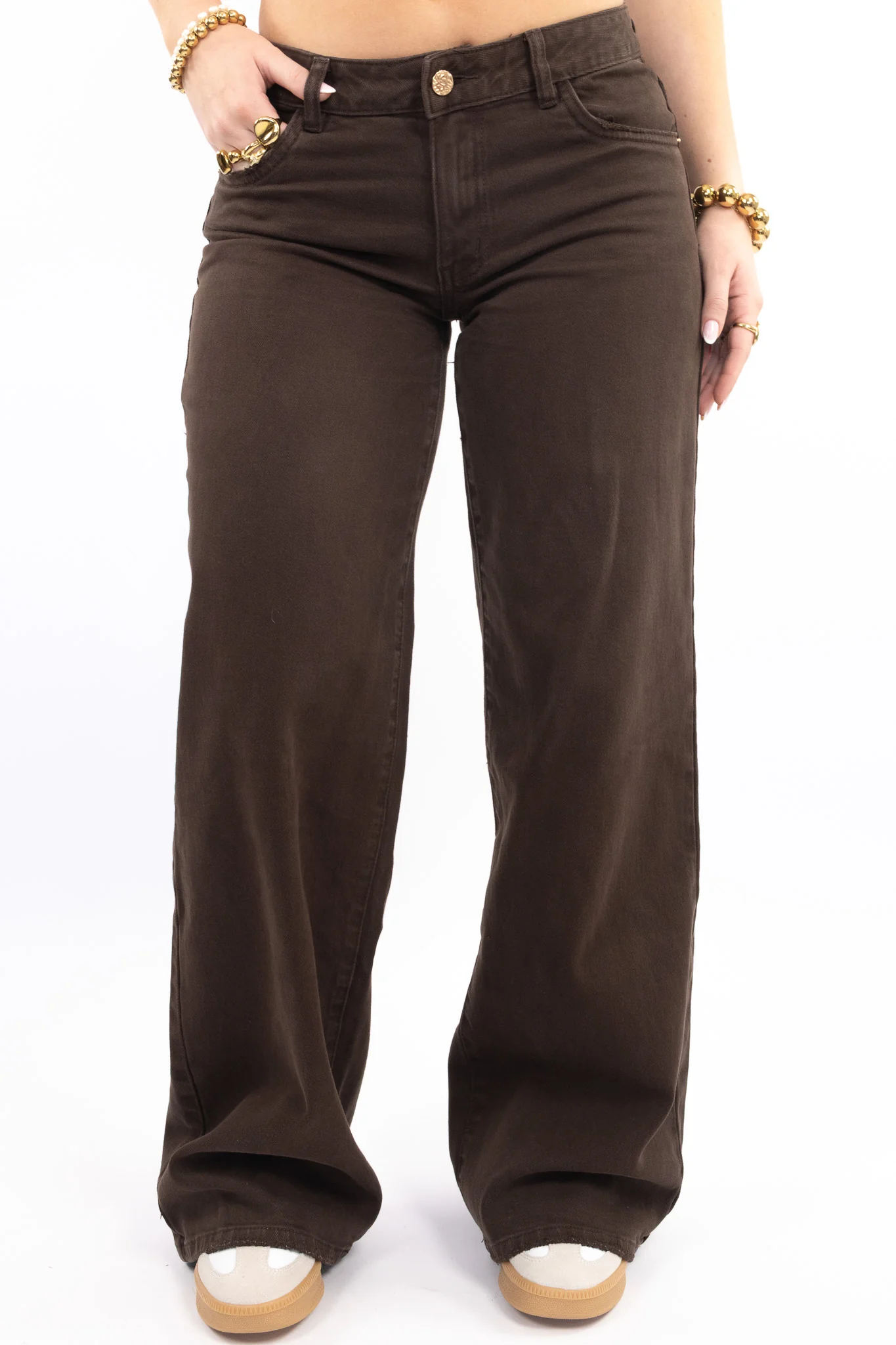 Low Waist Wide Leg Jeans - Image 6