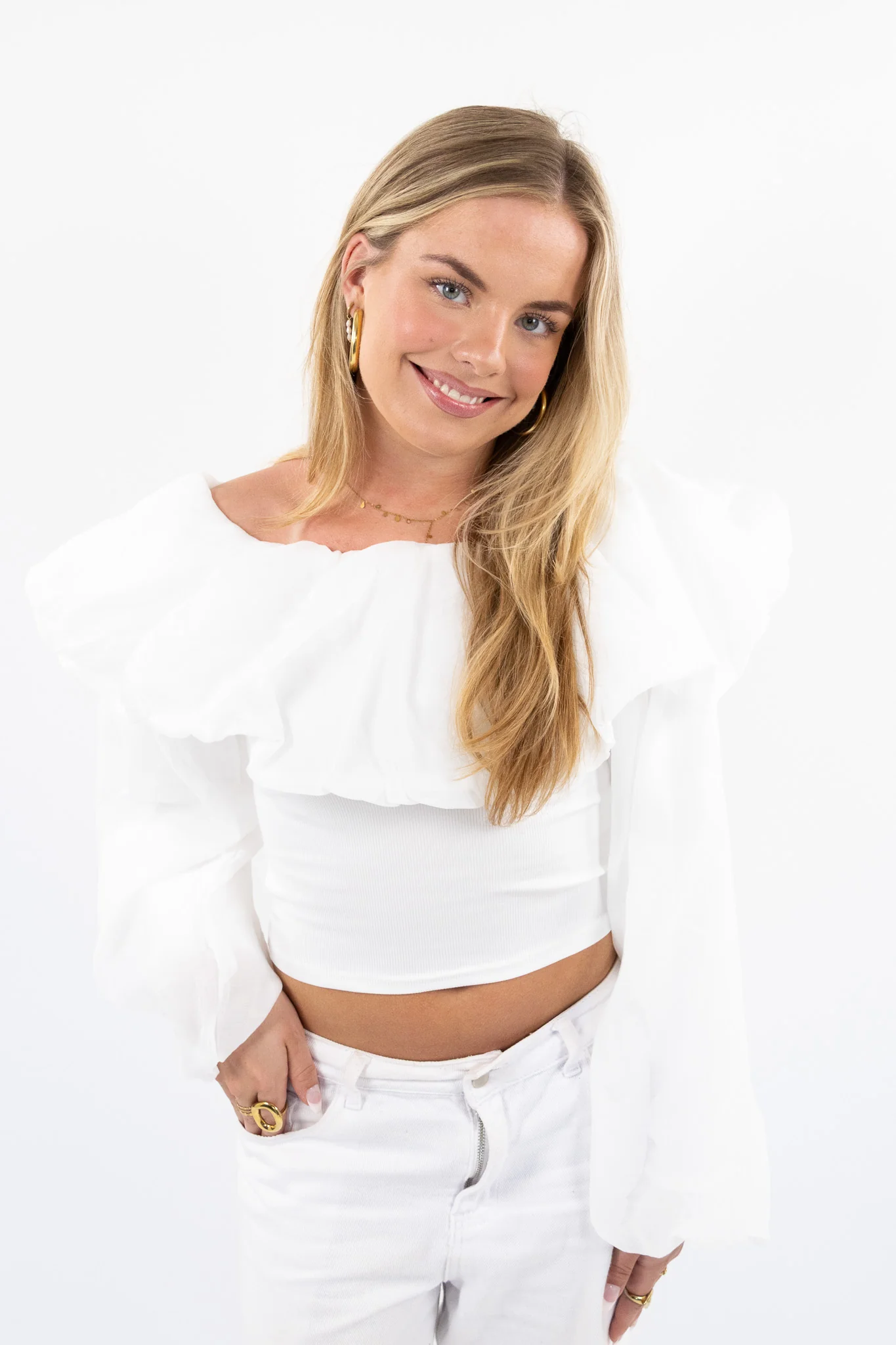 Noemie off shoulder top - Image 8
