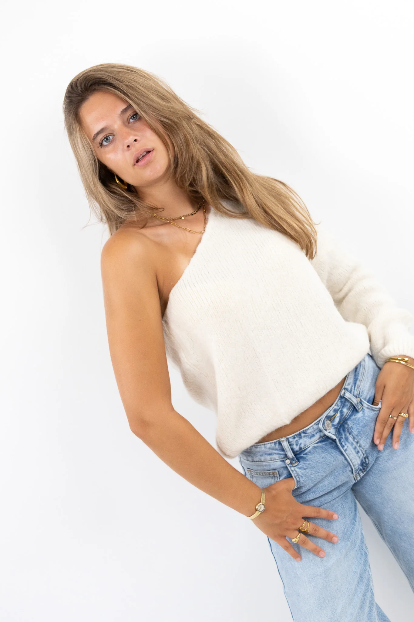 One Shoulder Knit - Image 7
