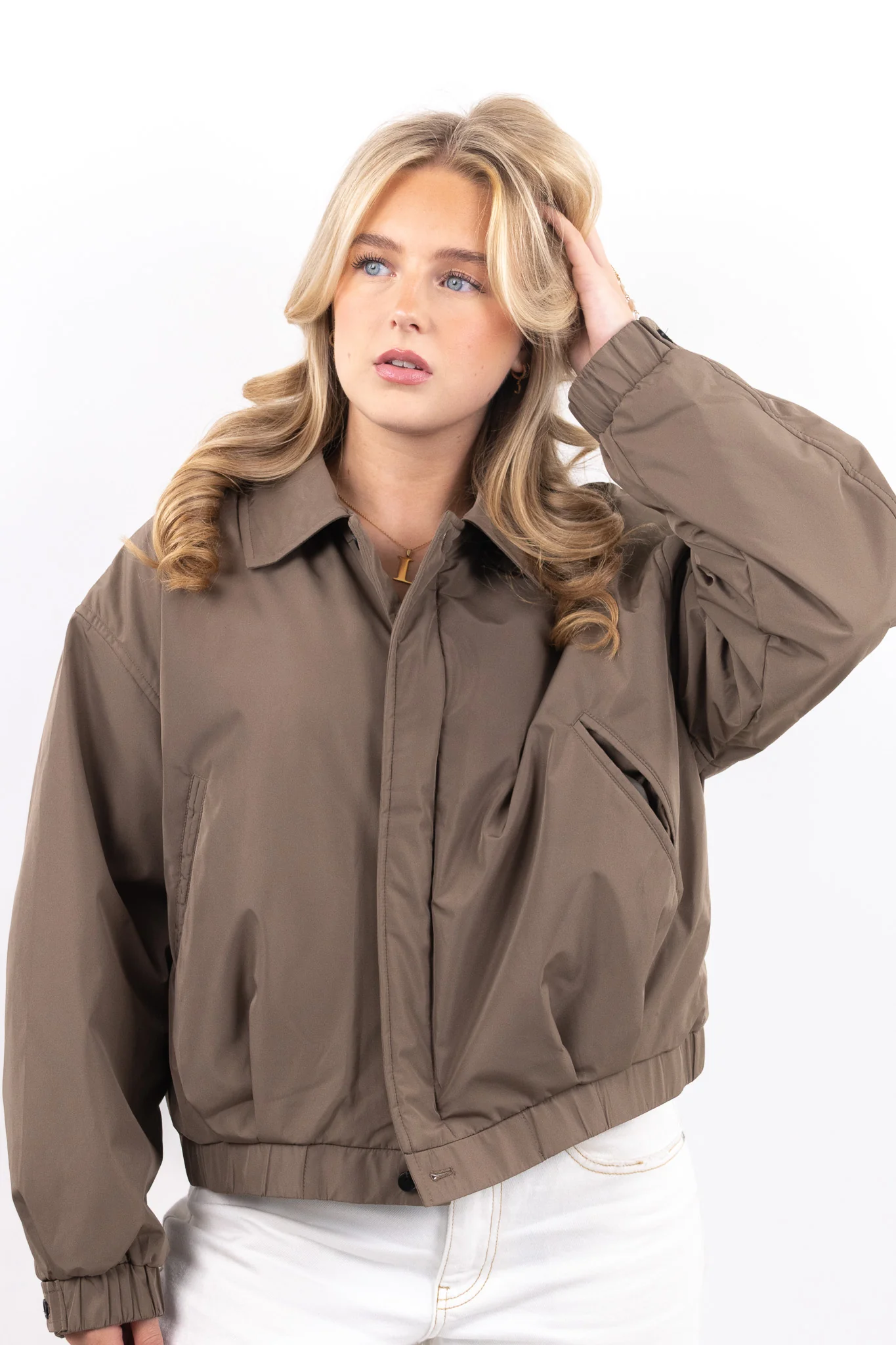 Oversized Bomber Jacket - Image 6