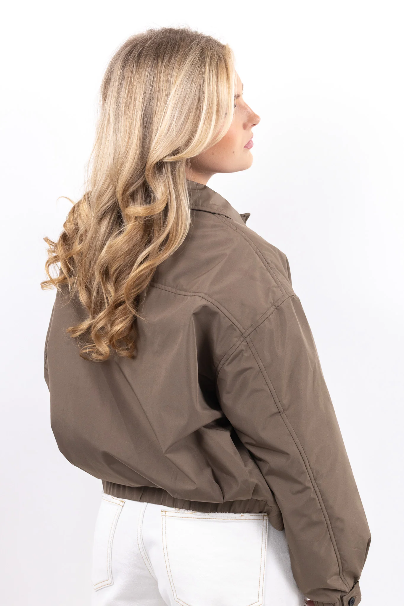 Oversized Bomber Jacket - Image 7