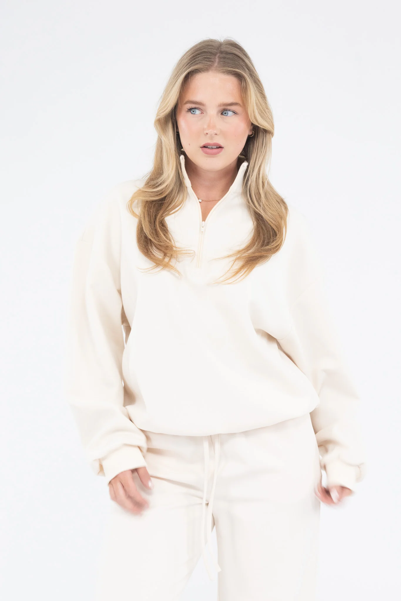 Oversized Half Zip Sweater - Image 19