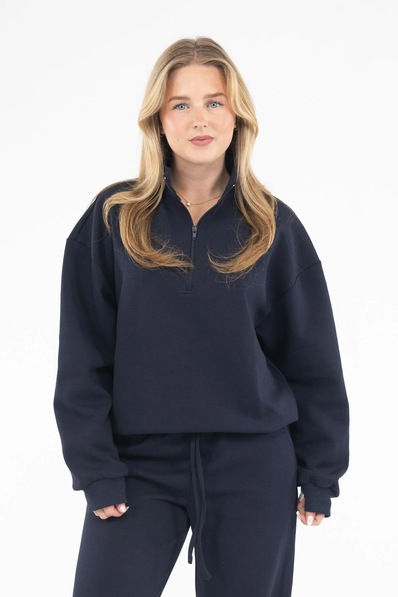 Oversized Half Zip Sweater - Image 4