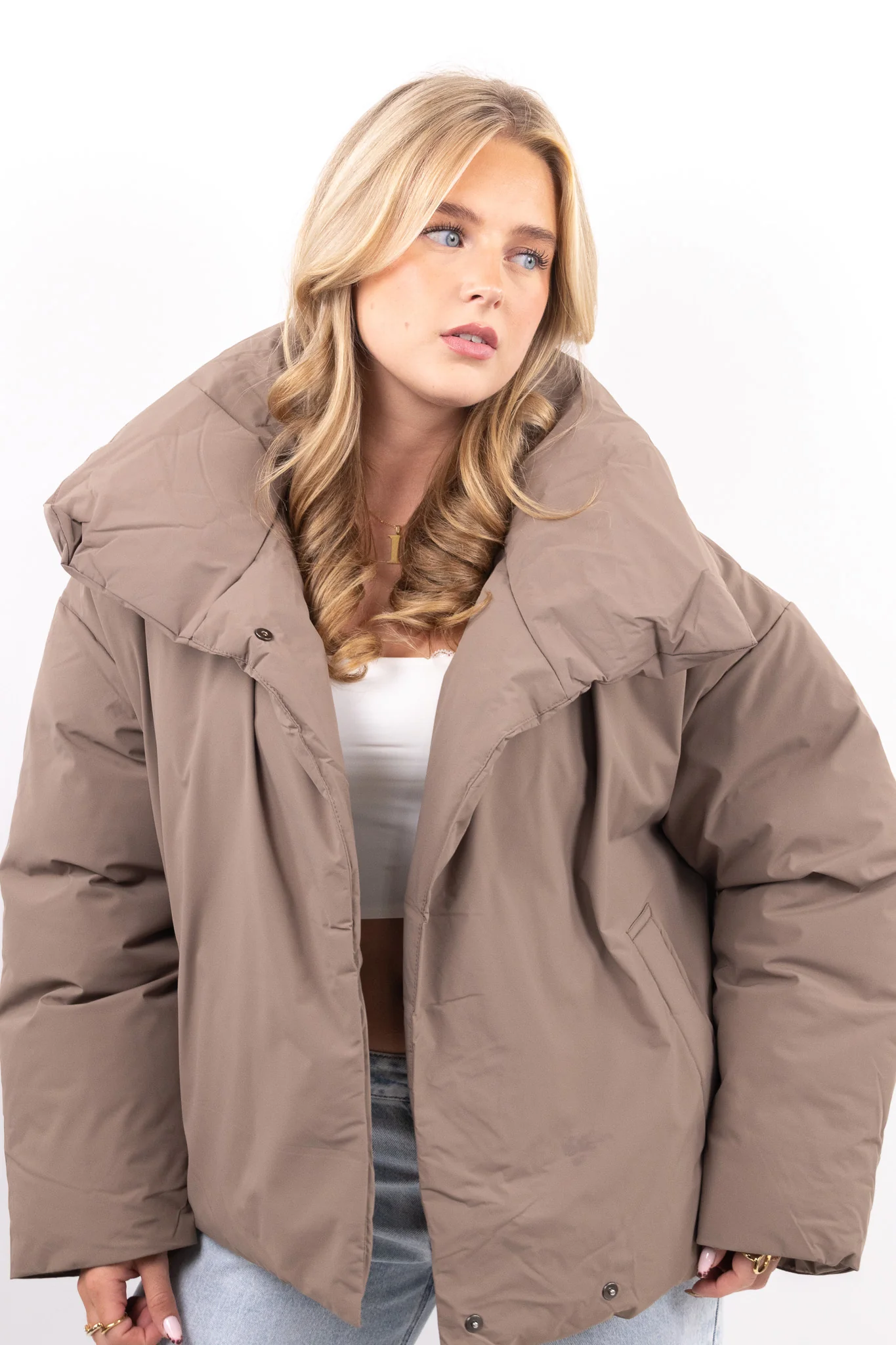 Oversized Puffer Coat - Image 3