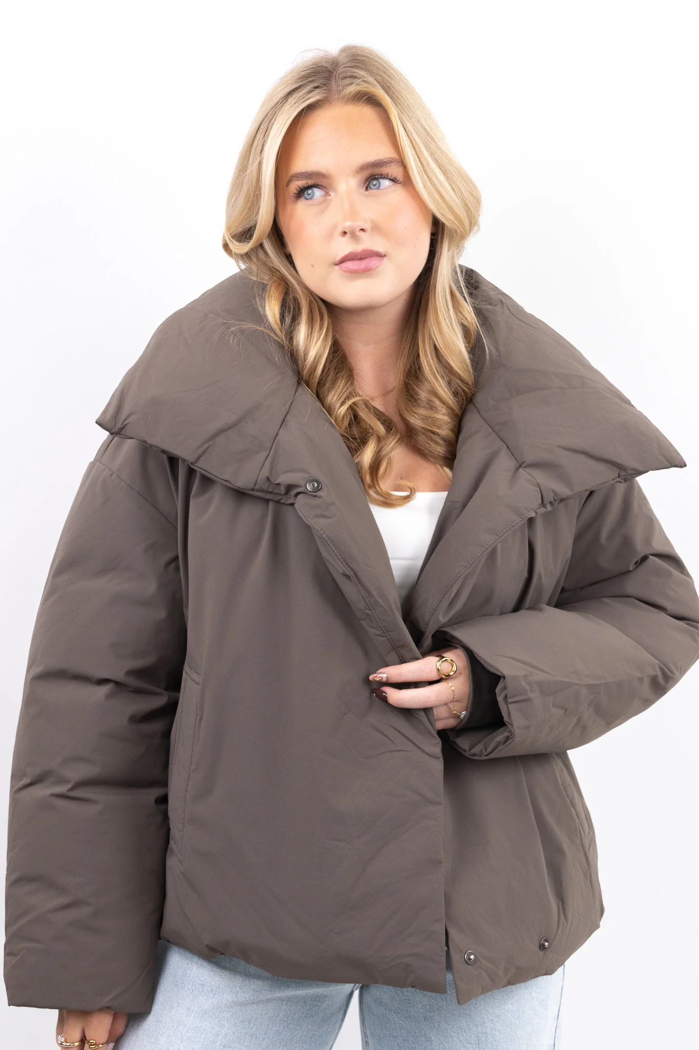 Oversized Puffer Coat - Image 5