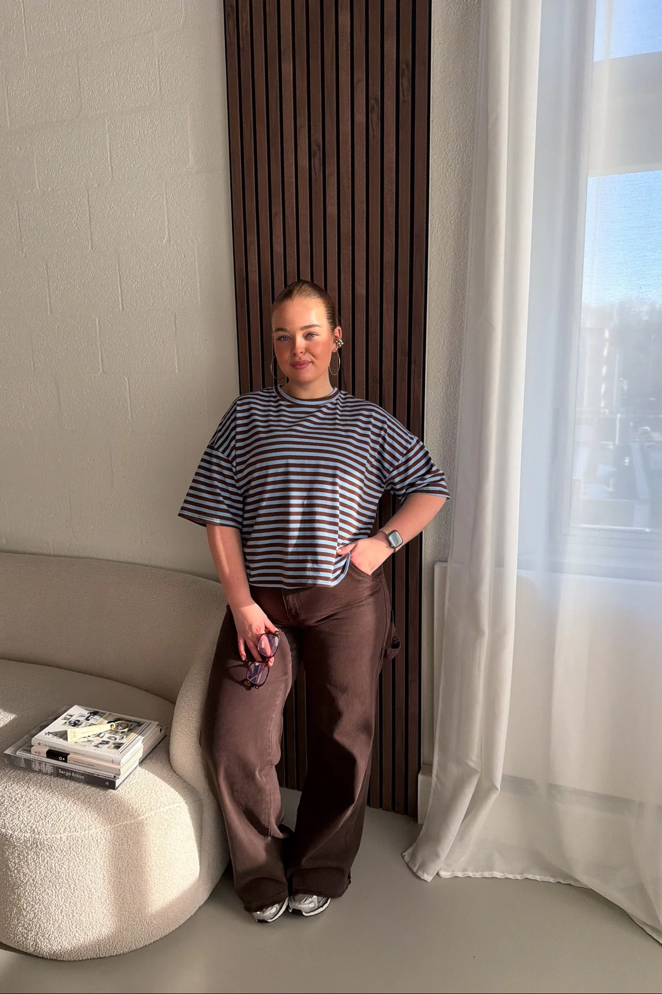 Oversized Striped T-Shirt - Image 3