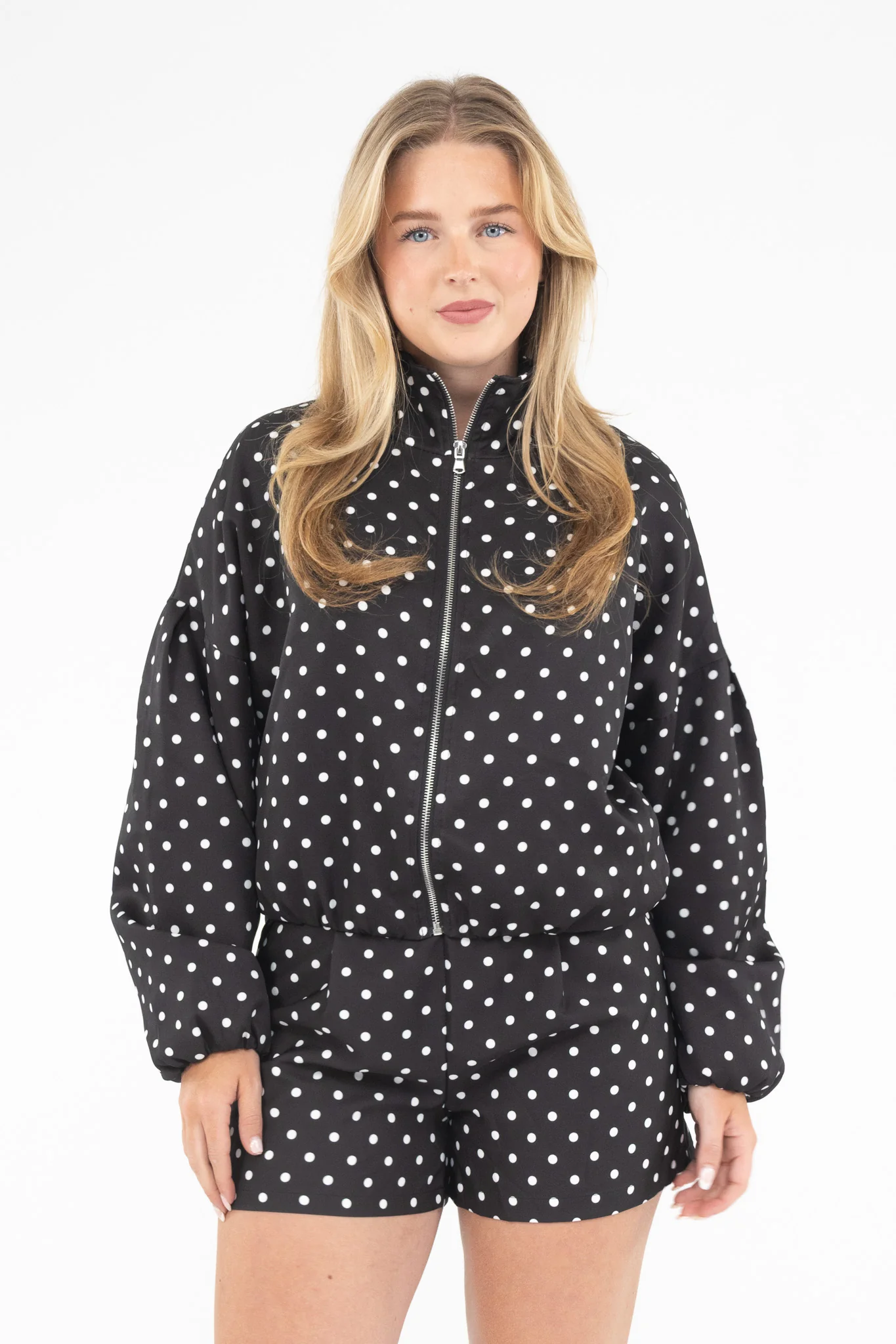 Polka Dot Jacket - Black - Image 5