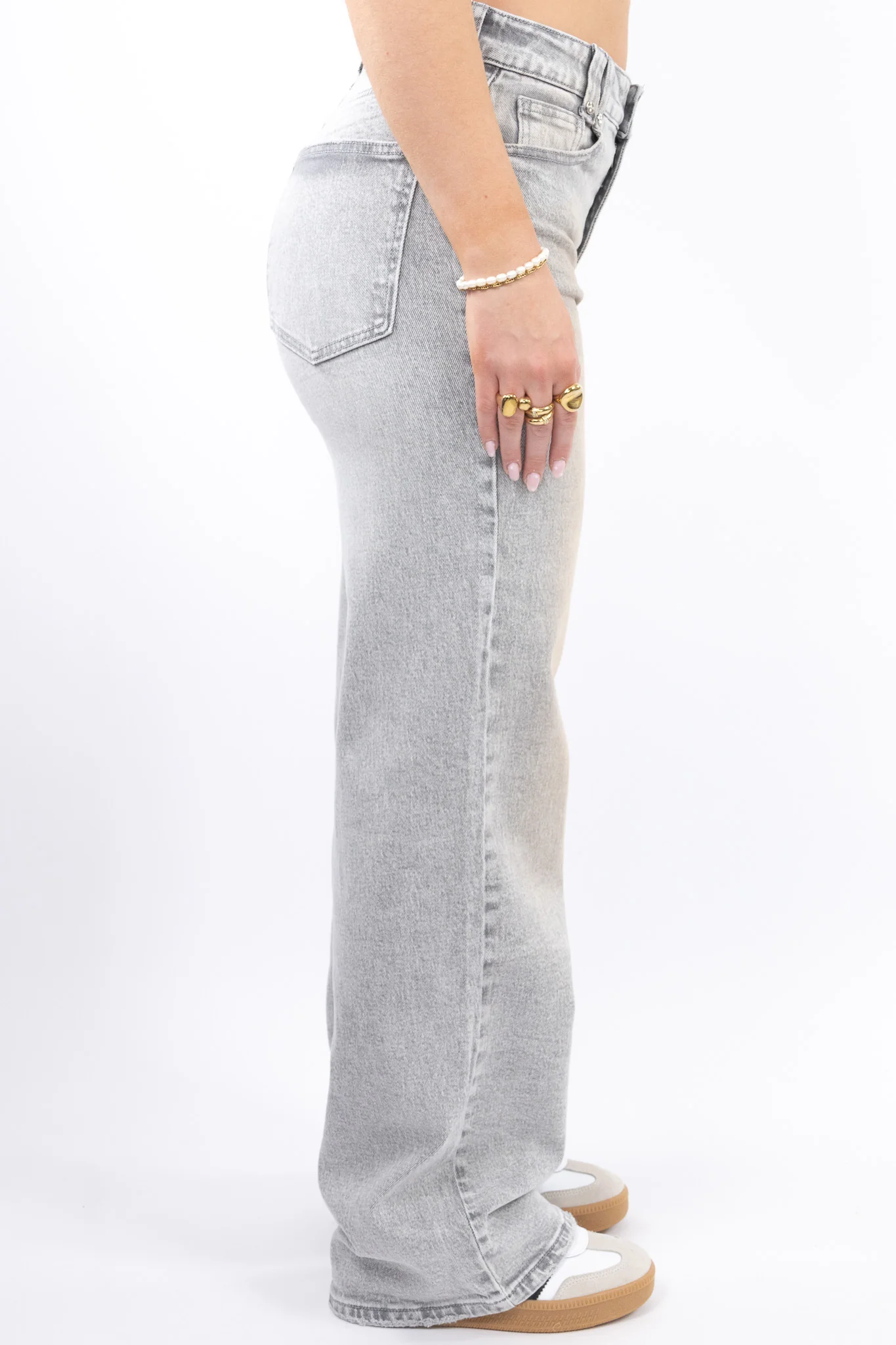Quinn Vintage Wide Leg Jeans - Image 6