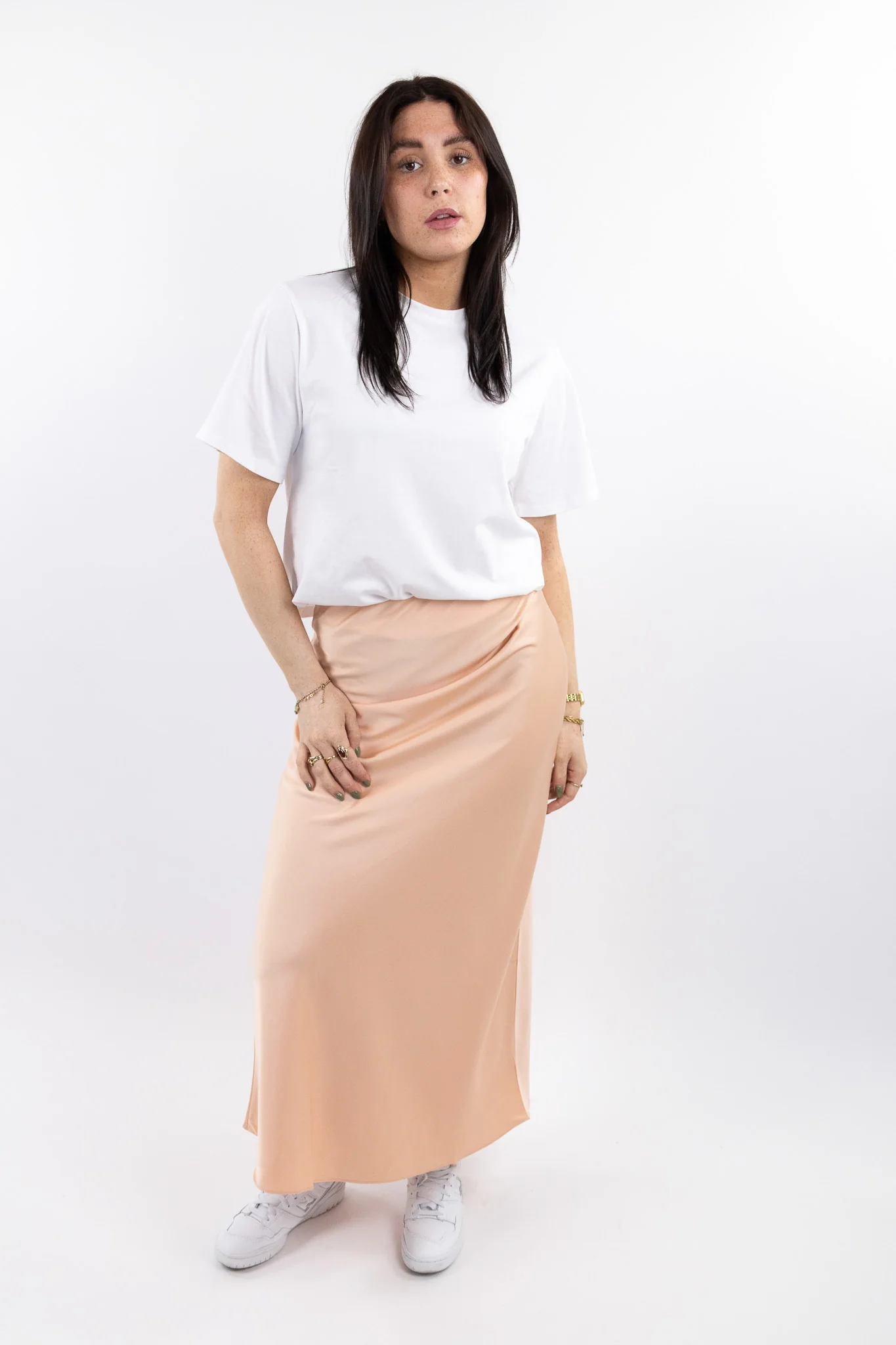Rae satin skirt - Image 3