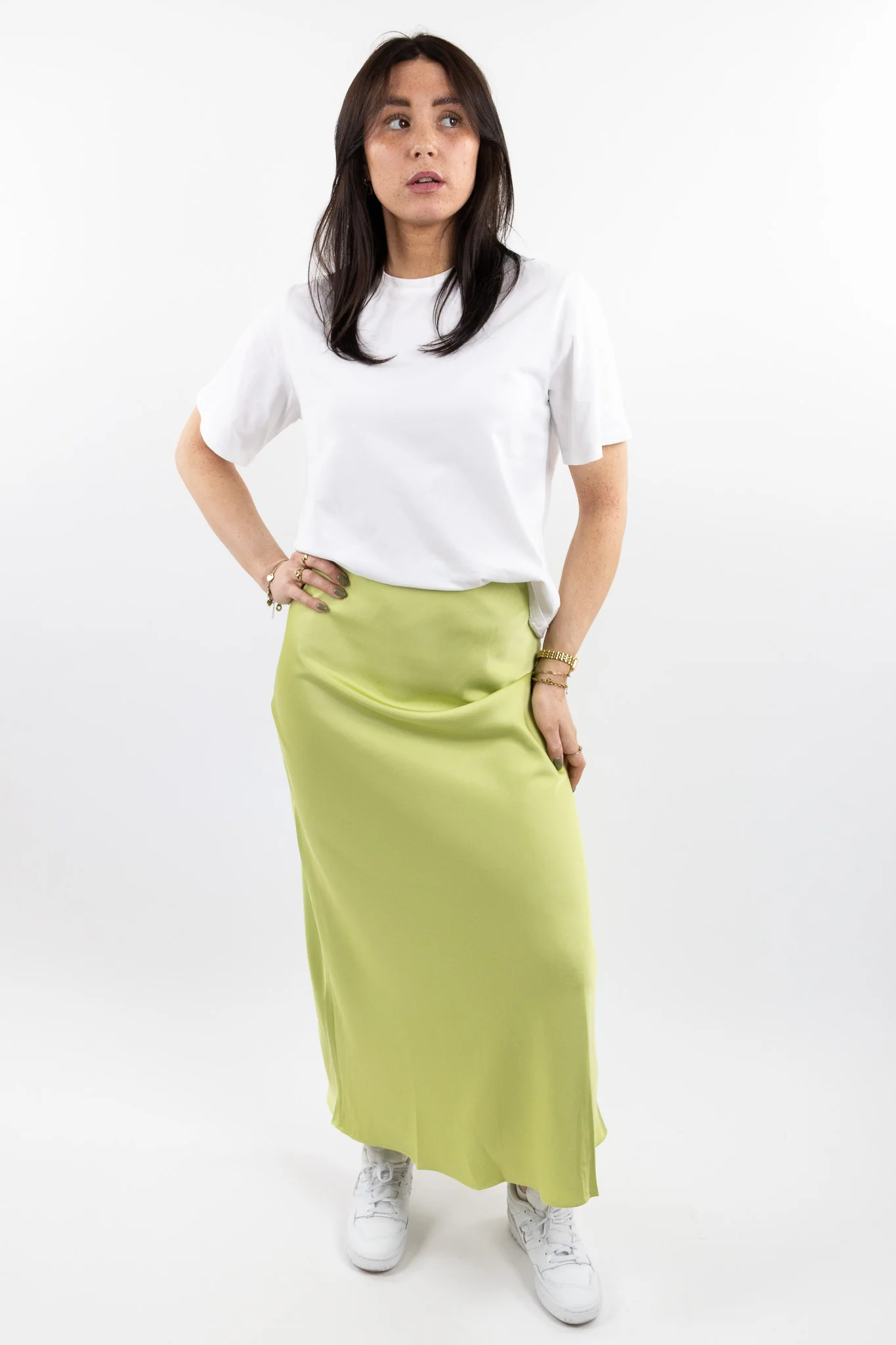 Rae satin skirt - Image 6