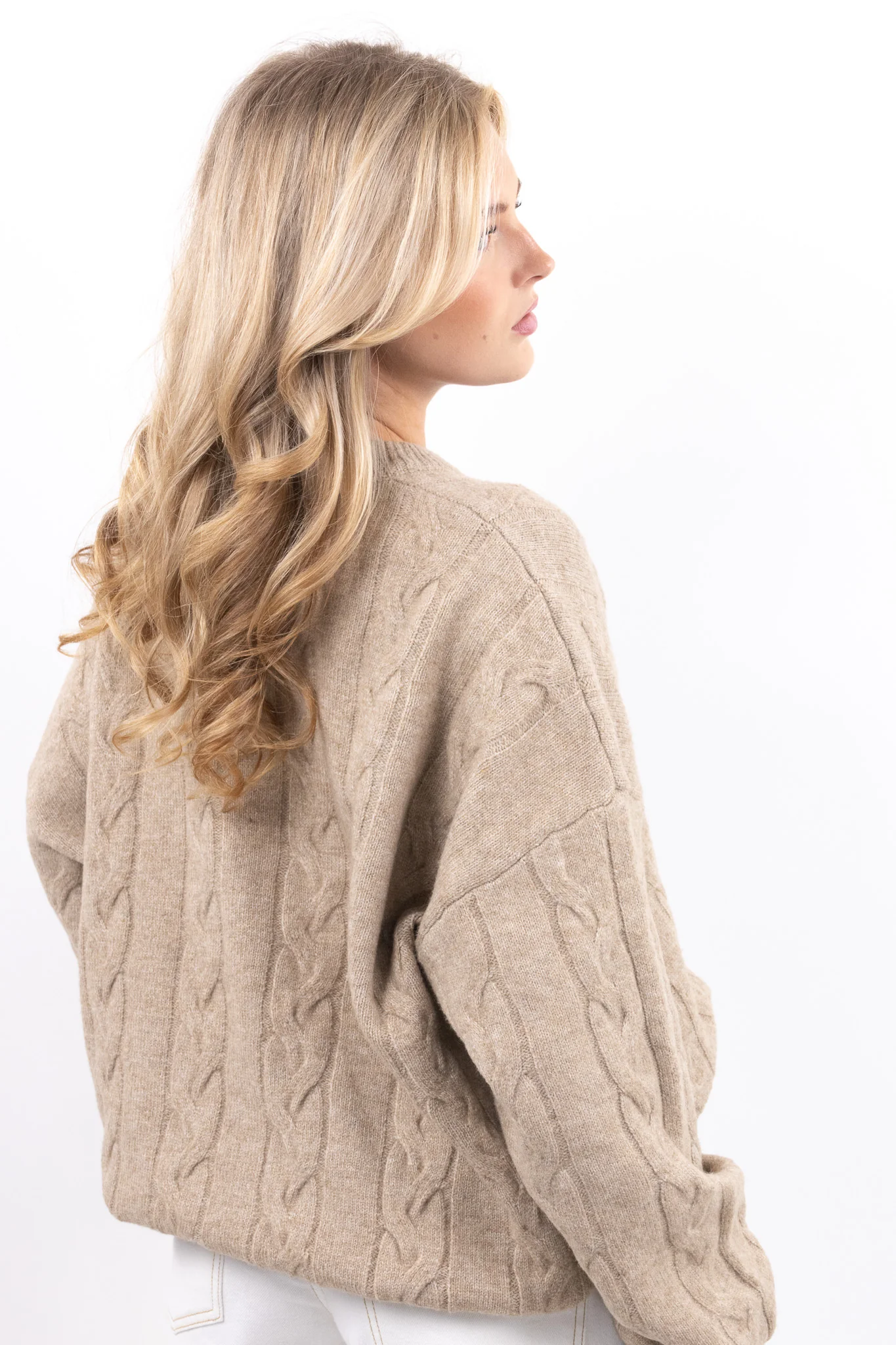 Relaxed Cable Knit - Image 3