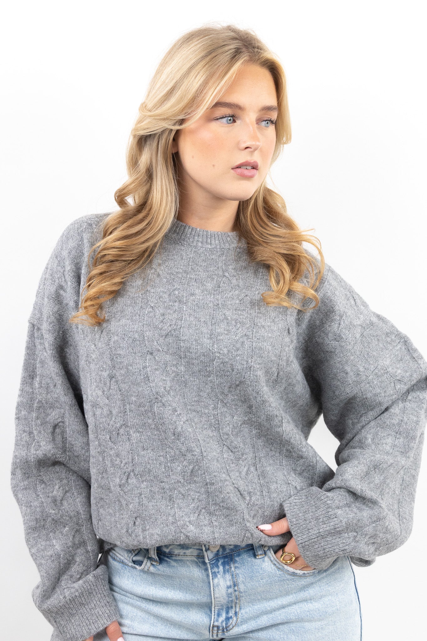 Relaxed Cable Knit - Image 8