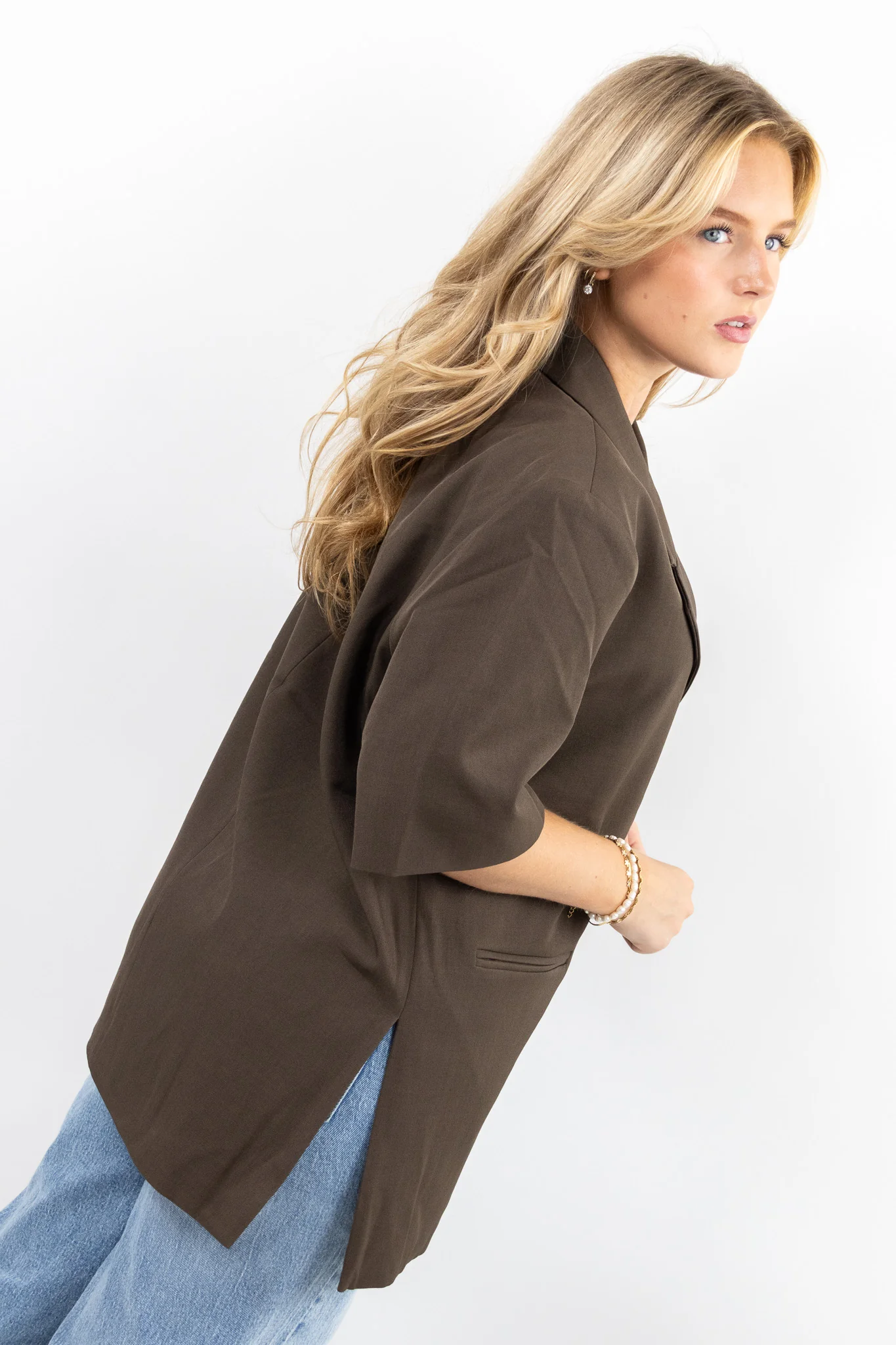 Relaxed Oversized Blazer - Image 15
