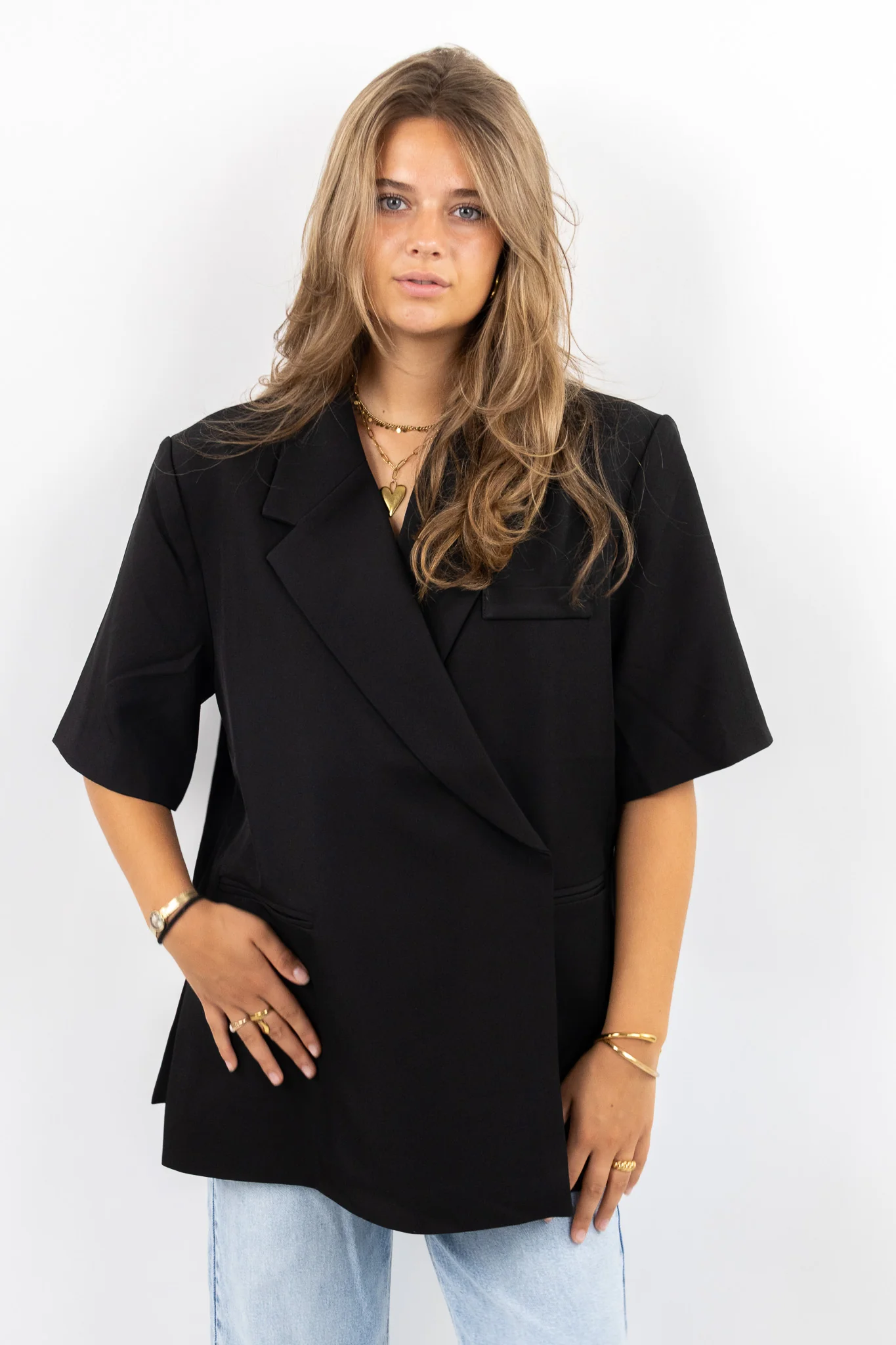 Relaxed Oversized Blazer - Image 16