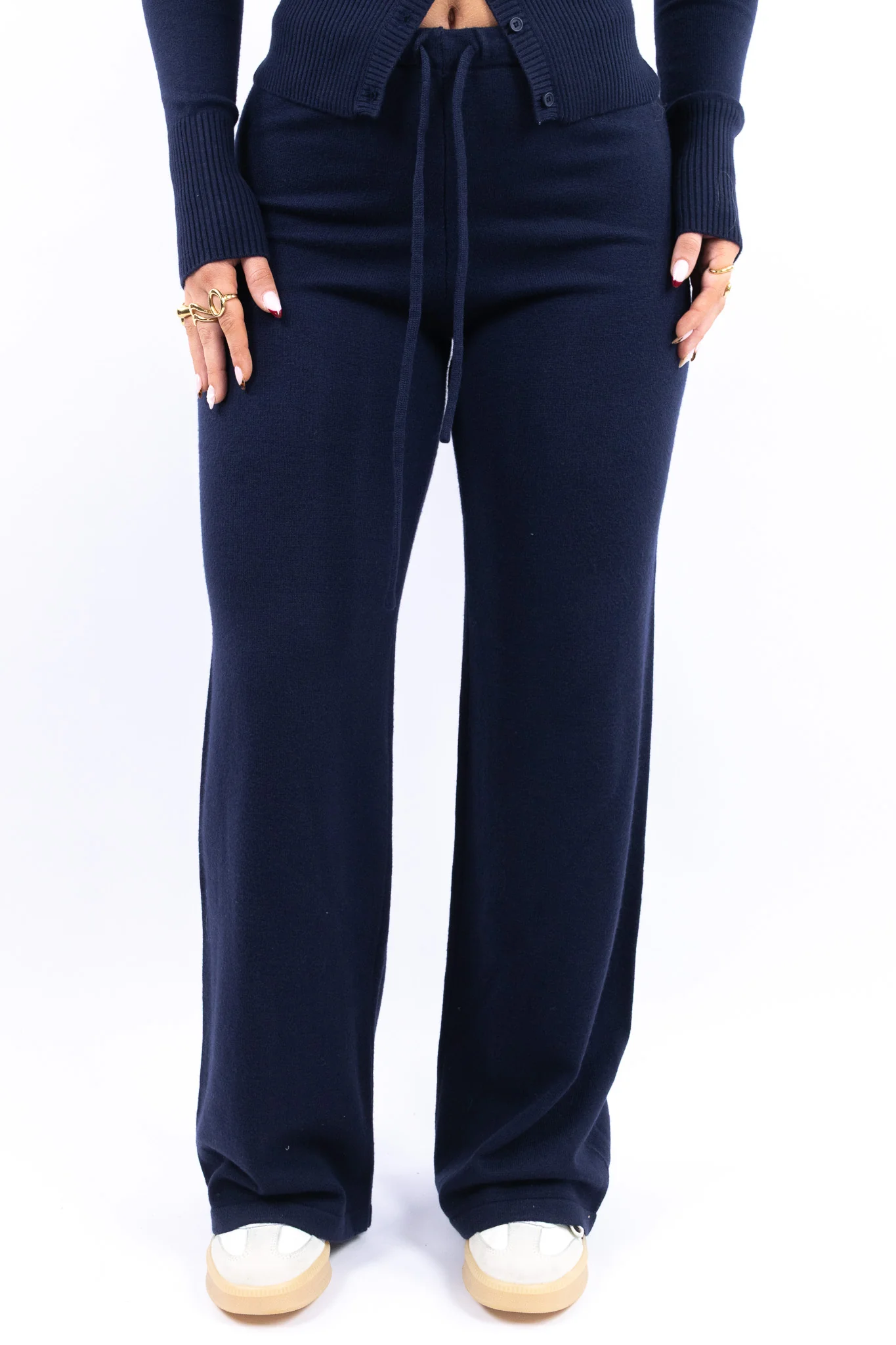 Ribbed Knit Pants - Image 3