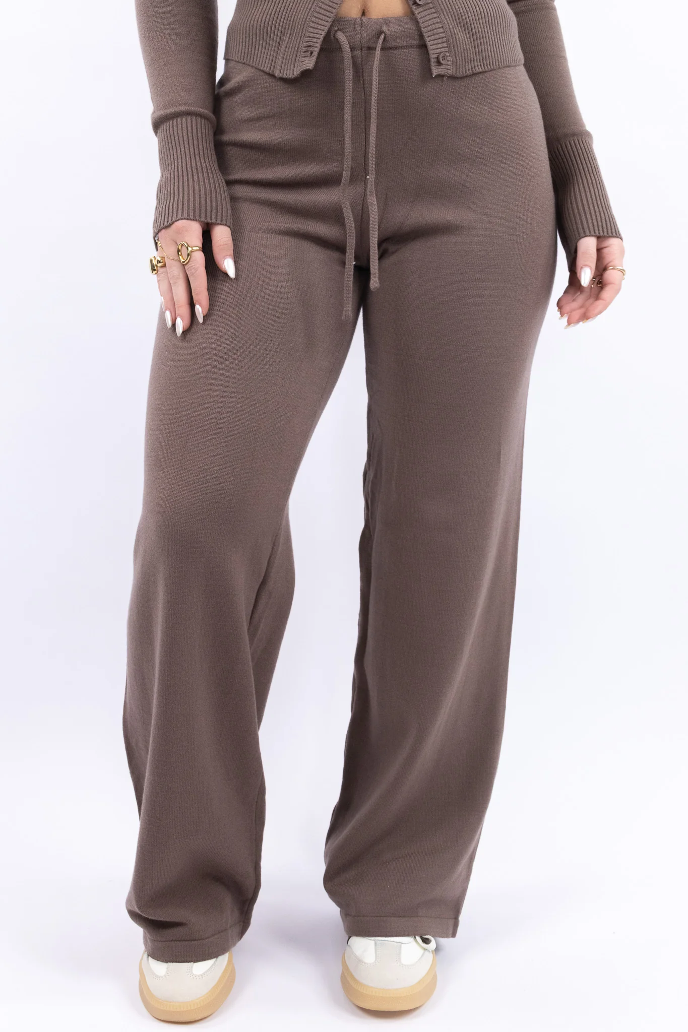 Ribbed Knit Pants - Image 4