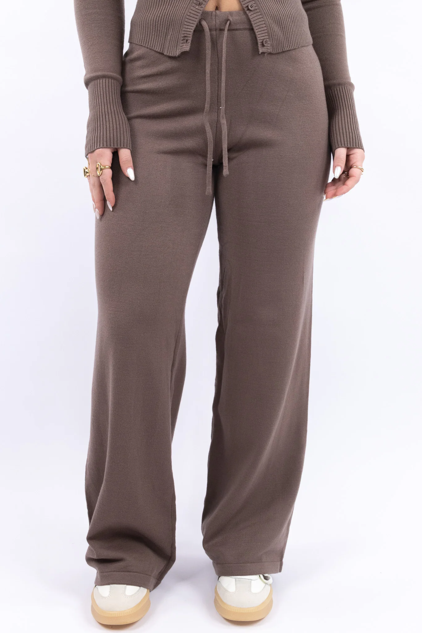 Ribbed Knit Pants - Image 7