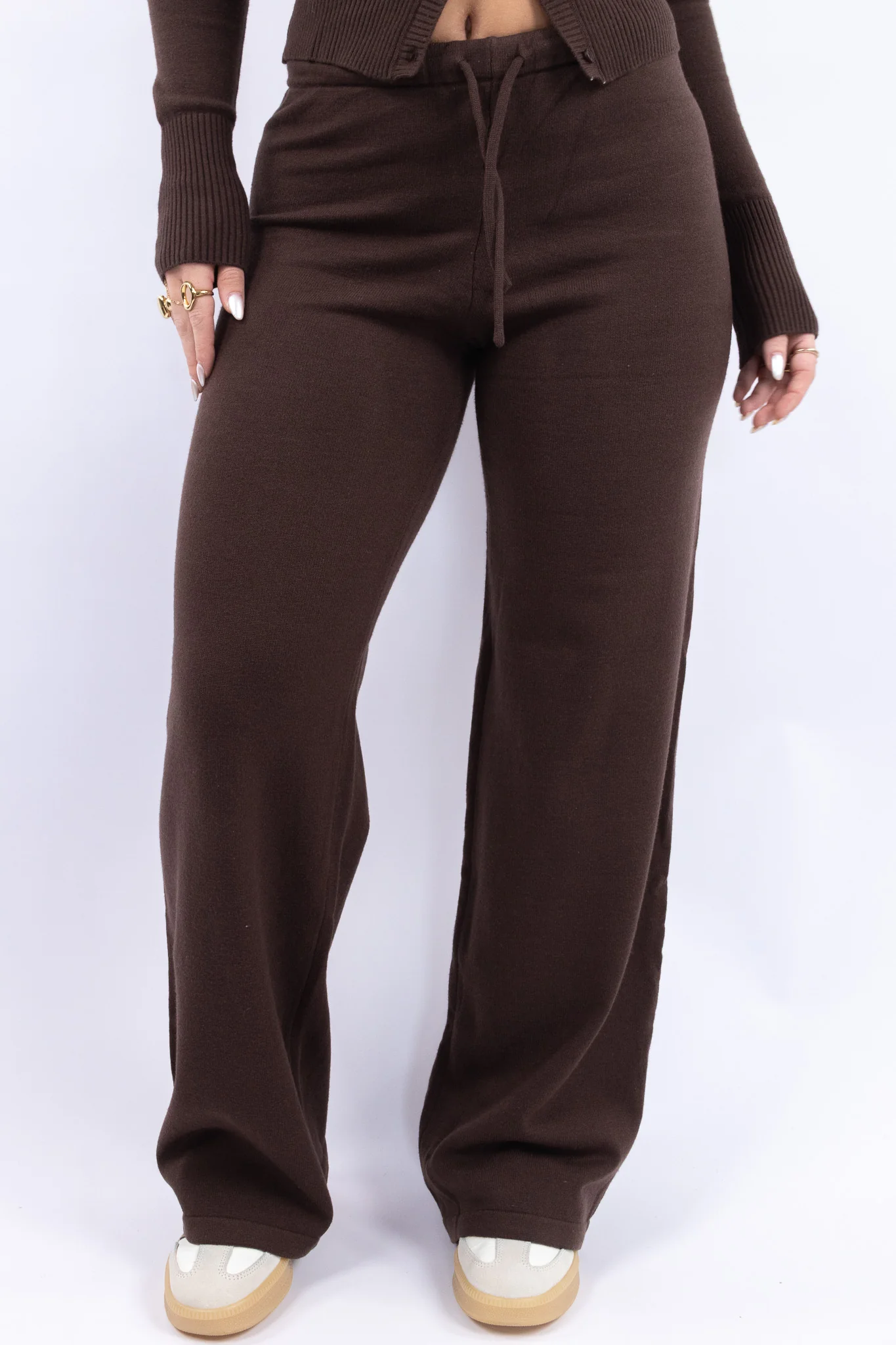 Ribbed Knit Pants - Image 8