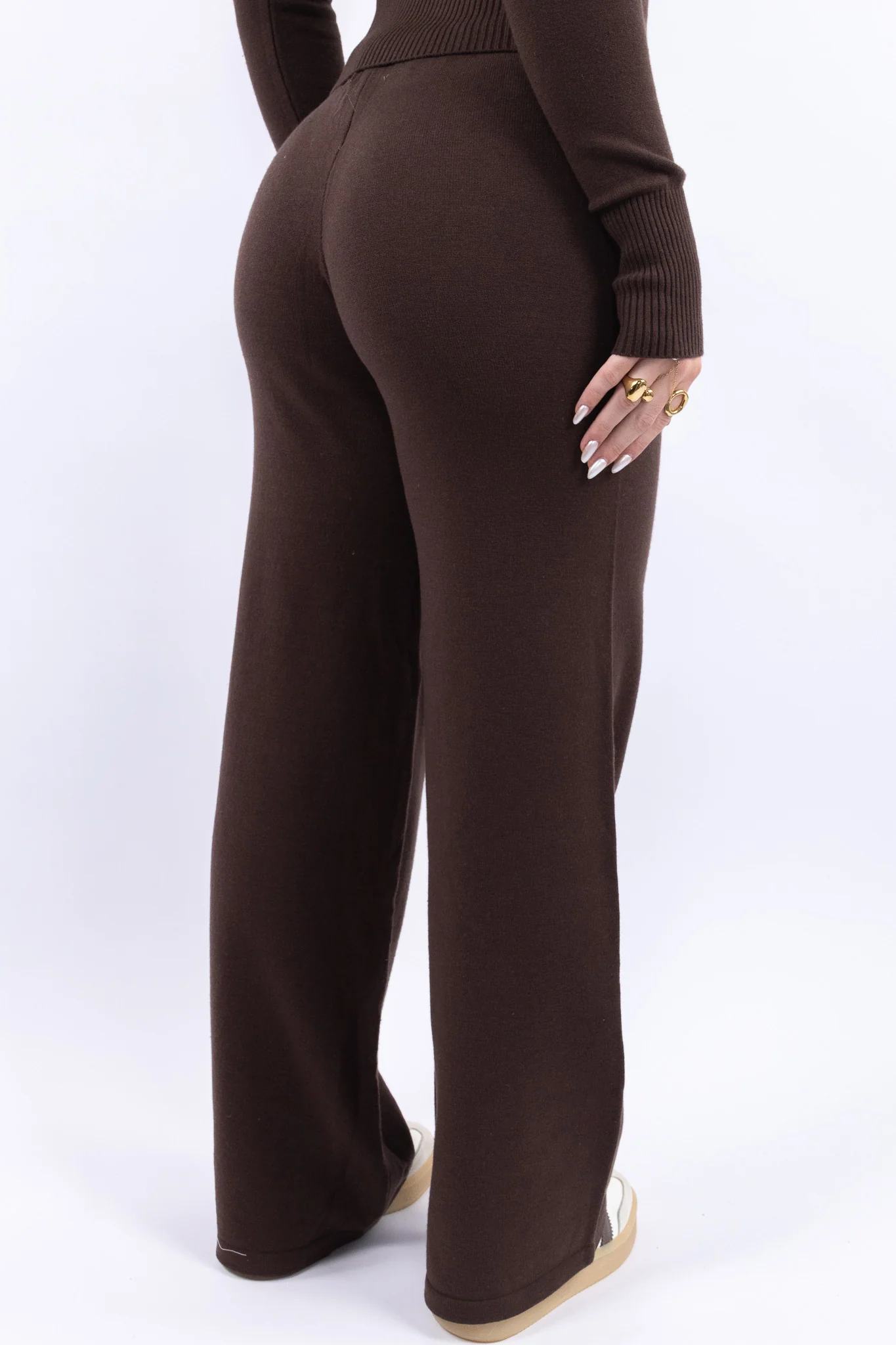 Ribbed Knit Pants - Image 9