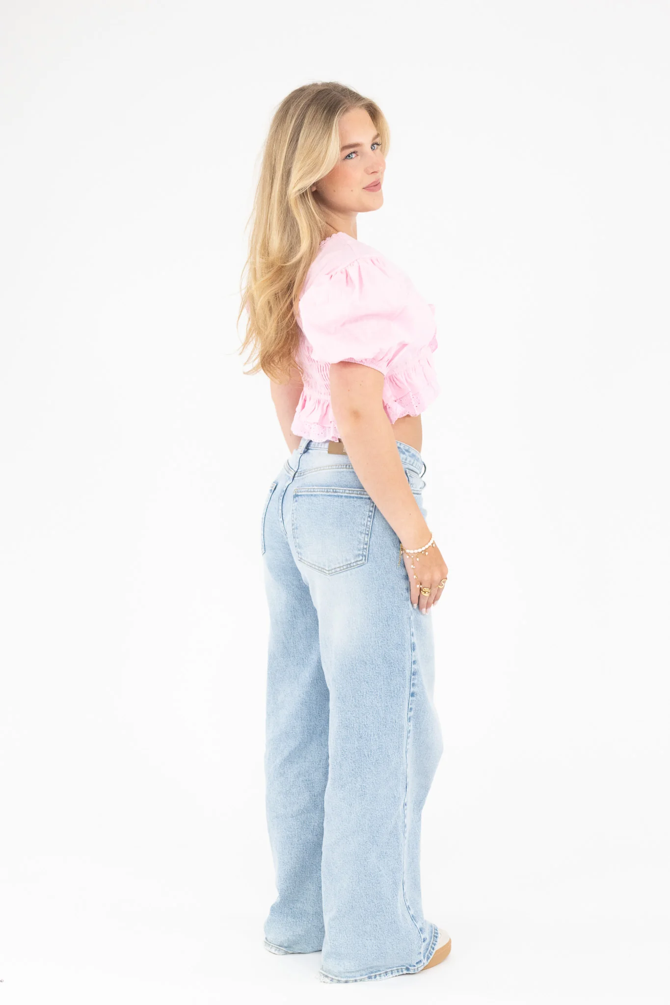 Ruffle Crop Blouse - Image 14