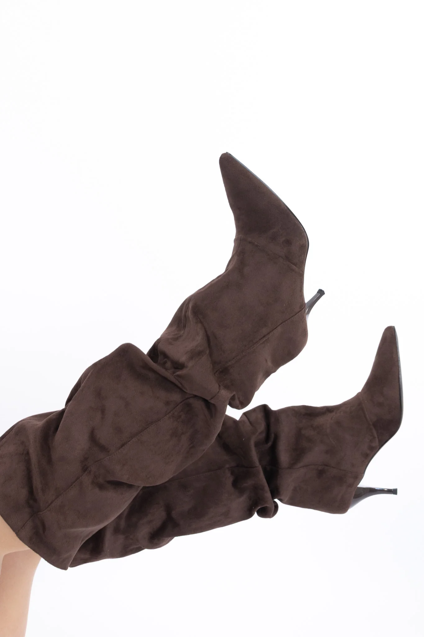 Runway Slouch Knee Boots - Image 4